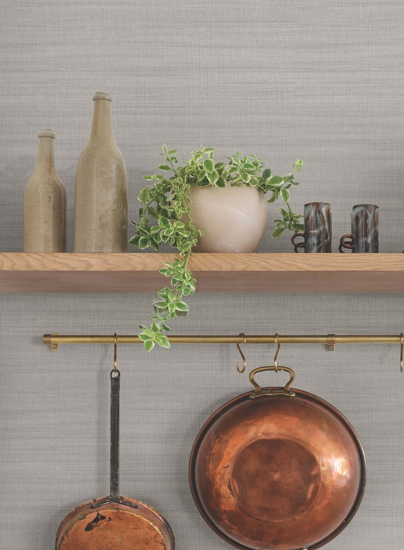 washed-gravel-linen-wallpaper-york-wallcoverings-om3664 - York Wallcoverings Wallpaper