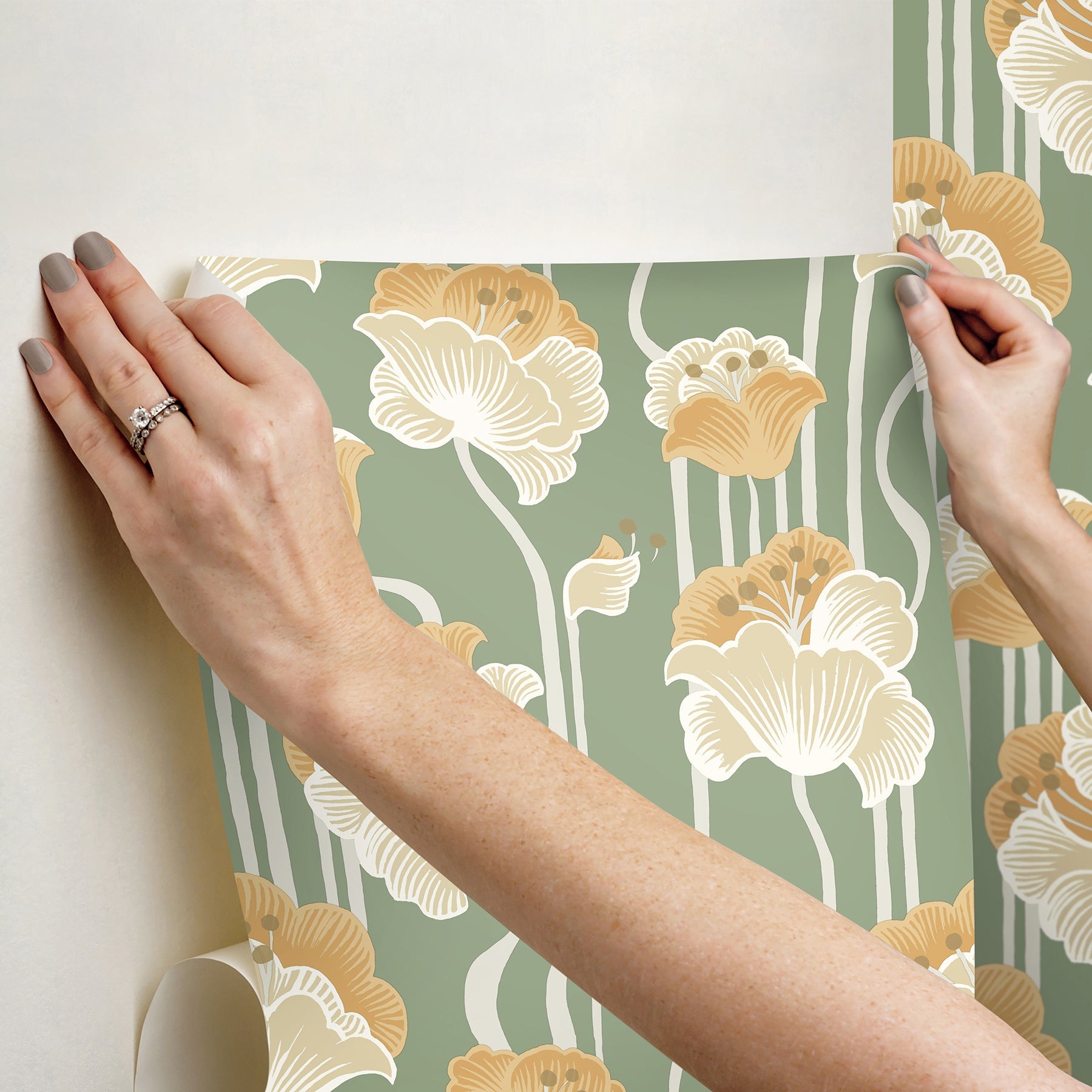 shirley-premium-peel-stick-wallpaper-green-yellow-york-wallcoverings-psw1570rl