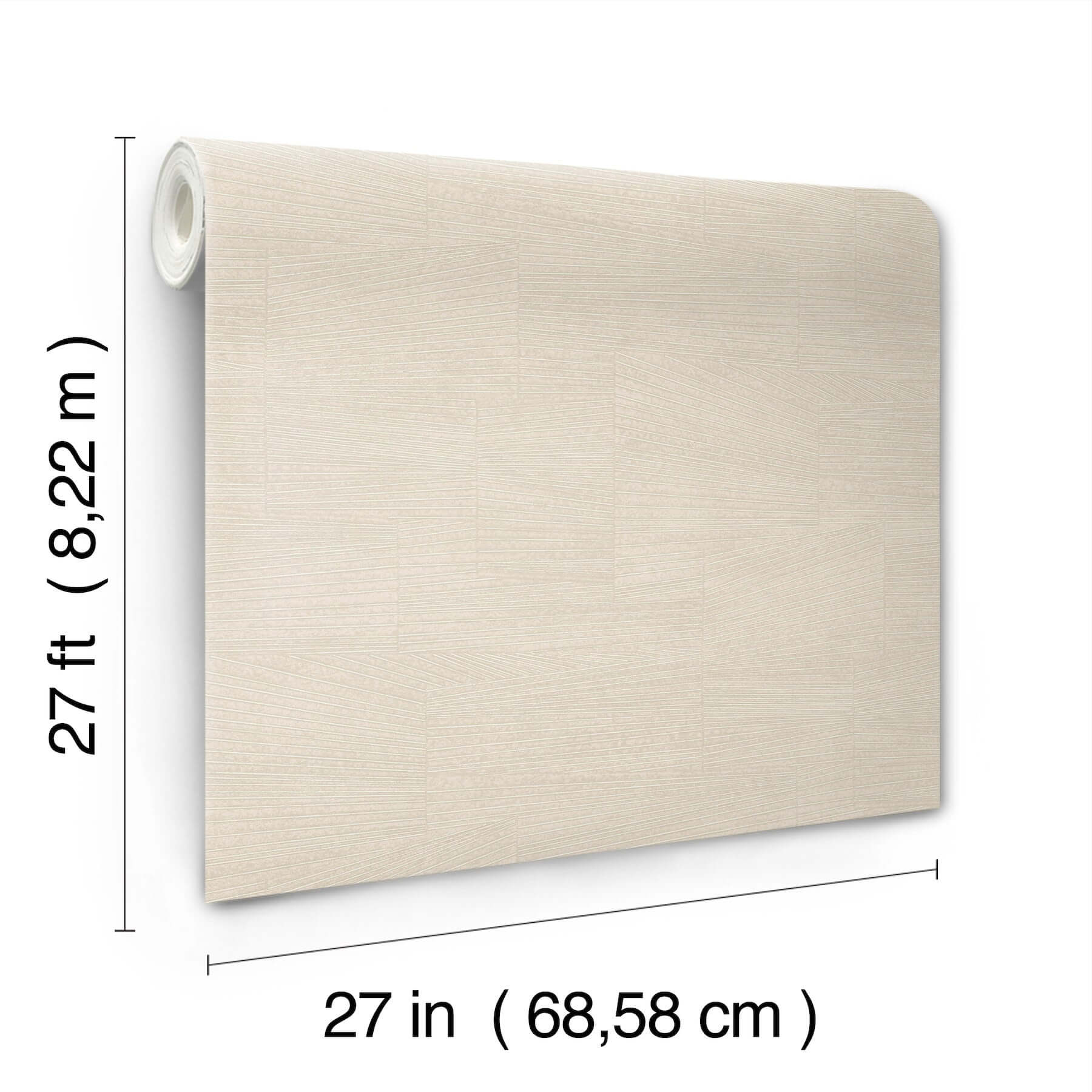 higher-ground-geo-straw-wallpaper-york-wallcoverings-fm1034 - York Wallcoverings Wallpaper
