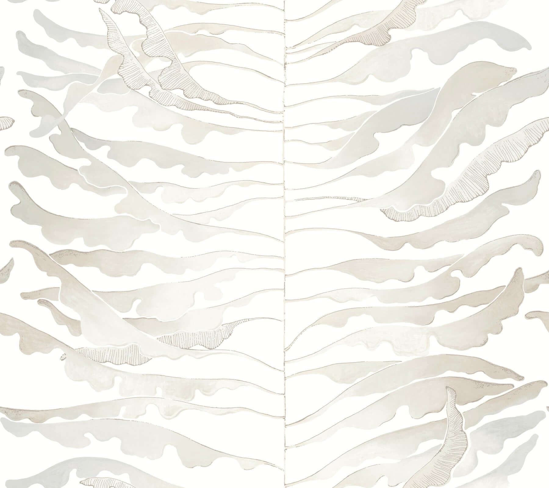 leaf-column-neutral-wallpaper-york-wallcoverings-fm1044 - York Wallcoverings Wallpaper
