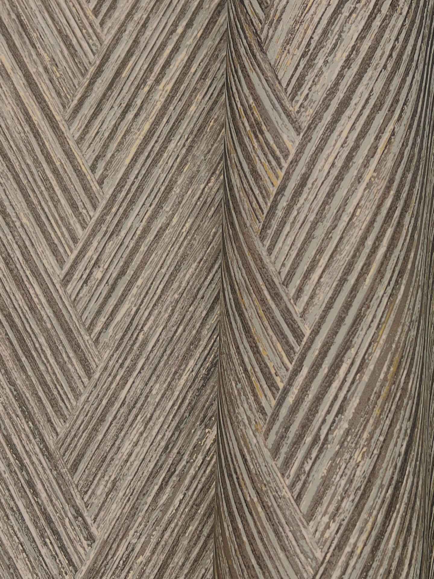 Thatched Chevron Charcoal Wallpaper - York Wallcoverings - FM1051 - York Wallcoverings Wallpaper