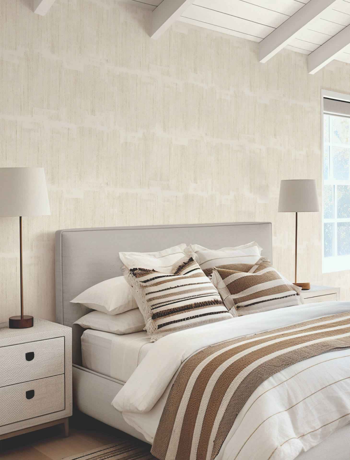 Rhythm & Rhyme Sand Wallpaper - York Wallcoverings - FM1066 - York Wallcoverings Wallpaper
