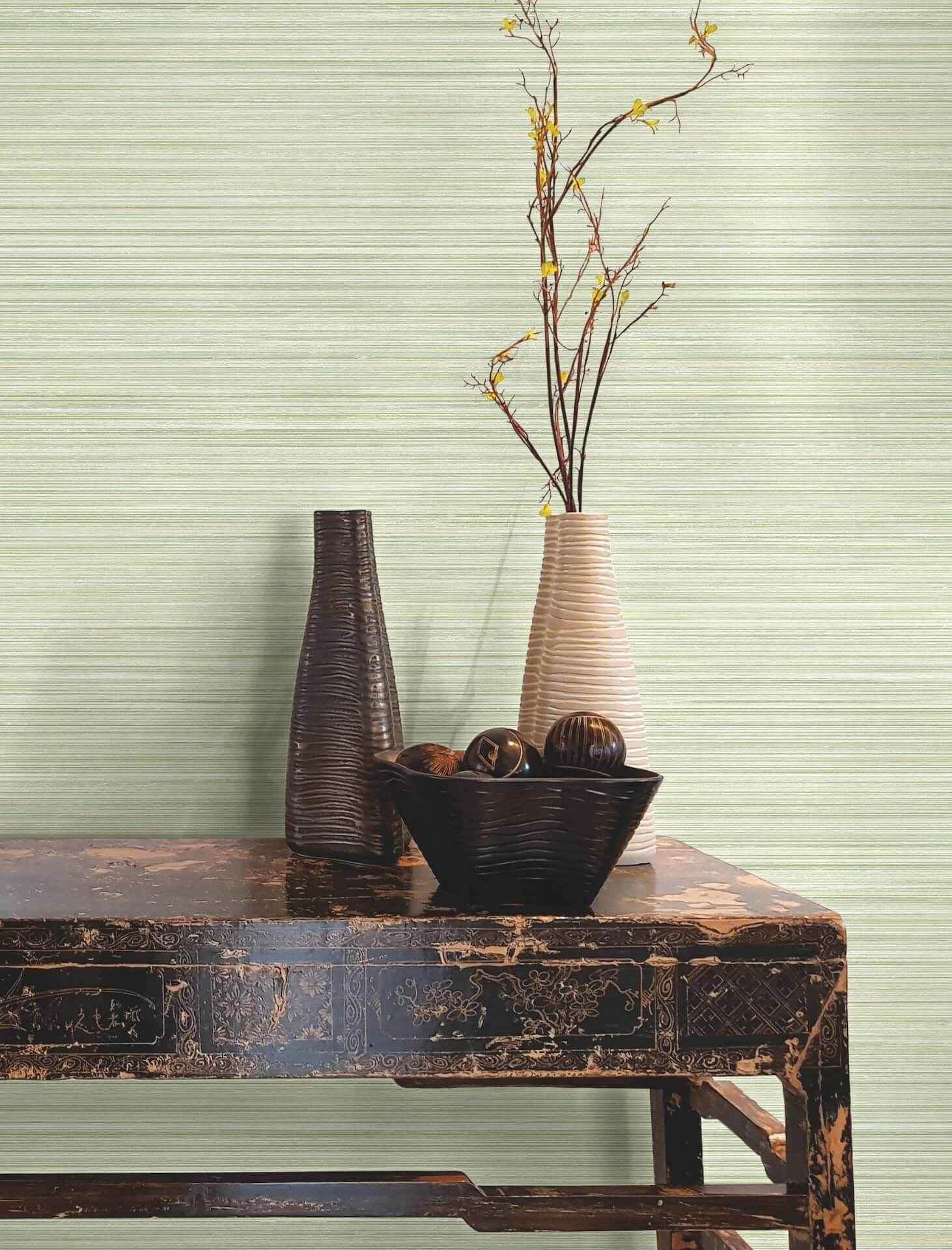 Alignment Grass Wallpaper - York Wallcoverings - FM1071 - York Wallcoverings Wallpaper