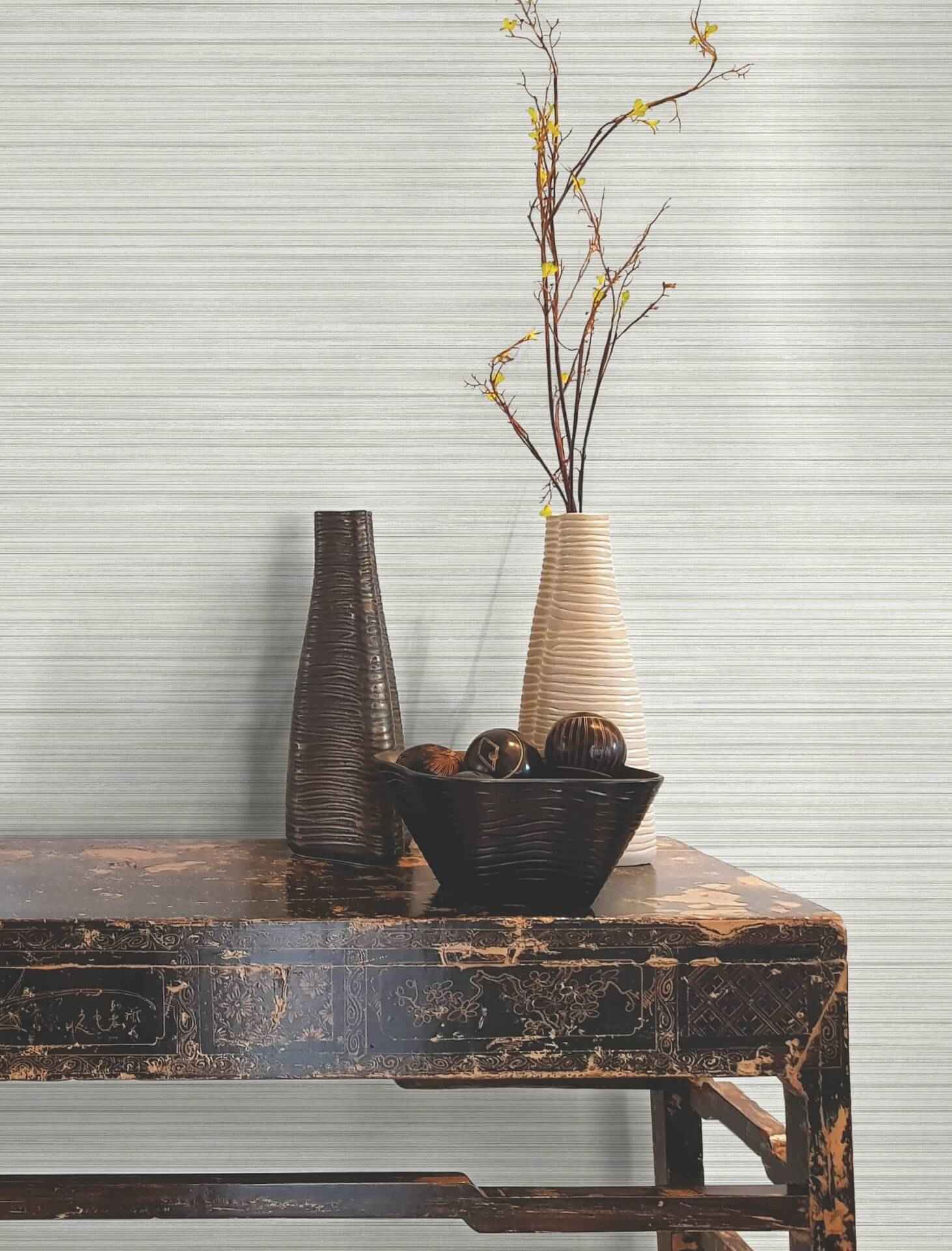 Alignment Grey Wallpaper - York Wallcoverings - FM1074 - York Wallcoverings Wallpaper