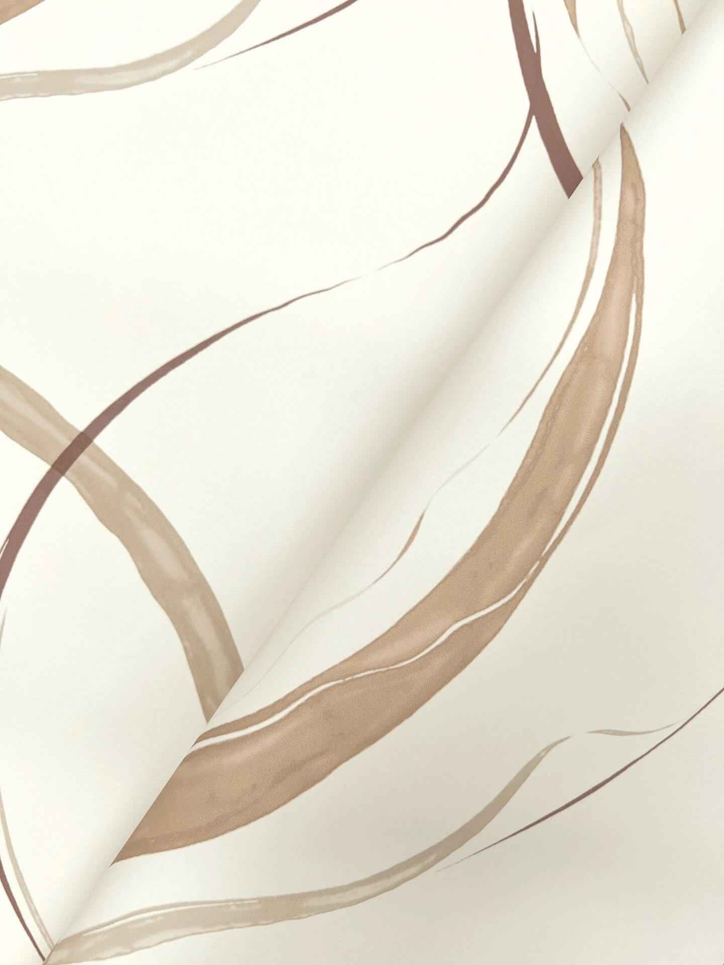 Ink Flow Baked Clay Wallpaper - York Wallcoverings - FM1091 - York Wallcoverings Wallpaper