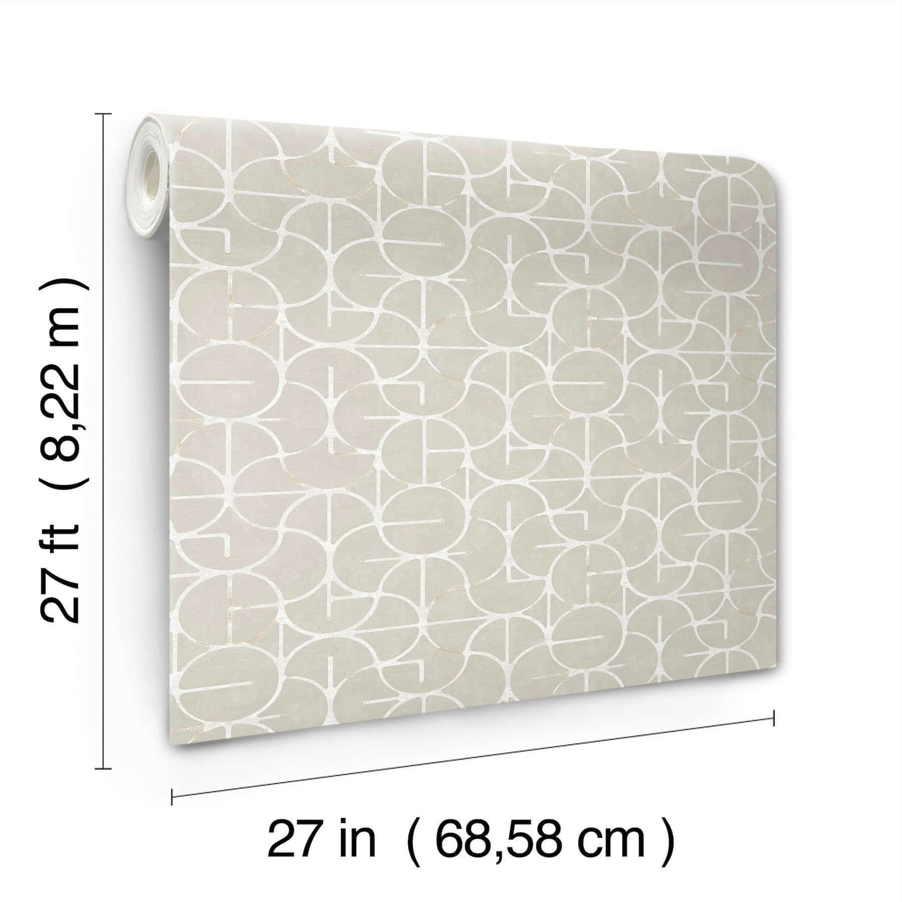 looking-glass-grey-silver-wallpaper-york-wallcoverings-fm1102 - York Wallcoverings Wallpaper
