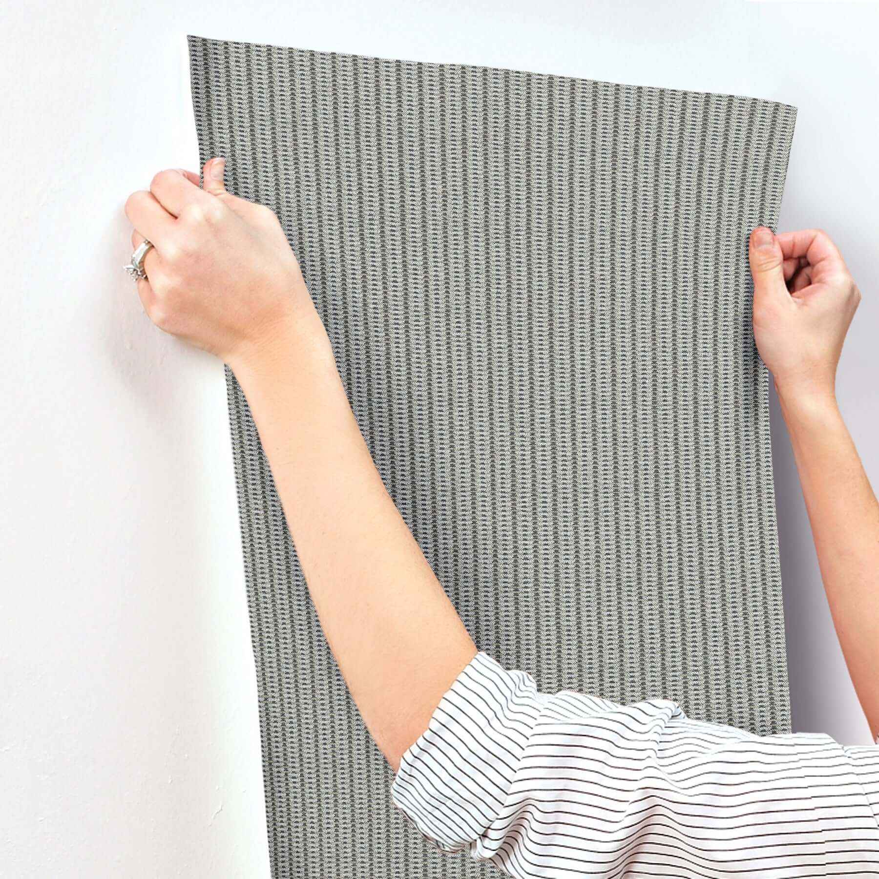 Mozart Charcoal Wallpaper - York Wallcoverings - MI10542 - York Wallcoverings Wallpaper