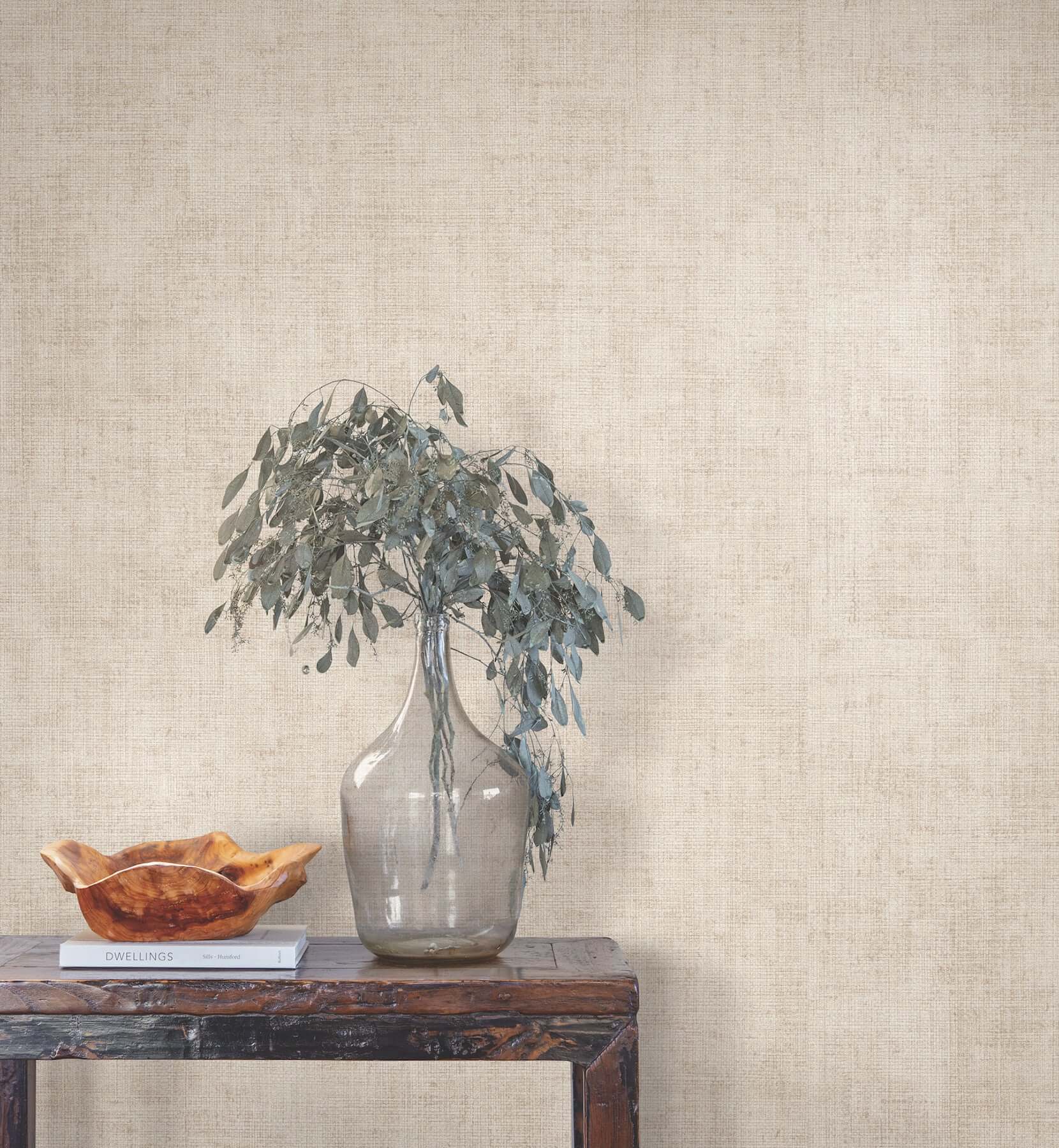 alma-plaster-faux-weave-wallpaper-york-wallcoverings-si7140 - York Wallcoverings Wallpaper
