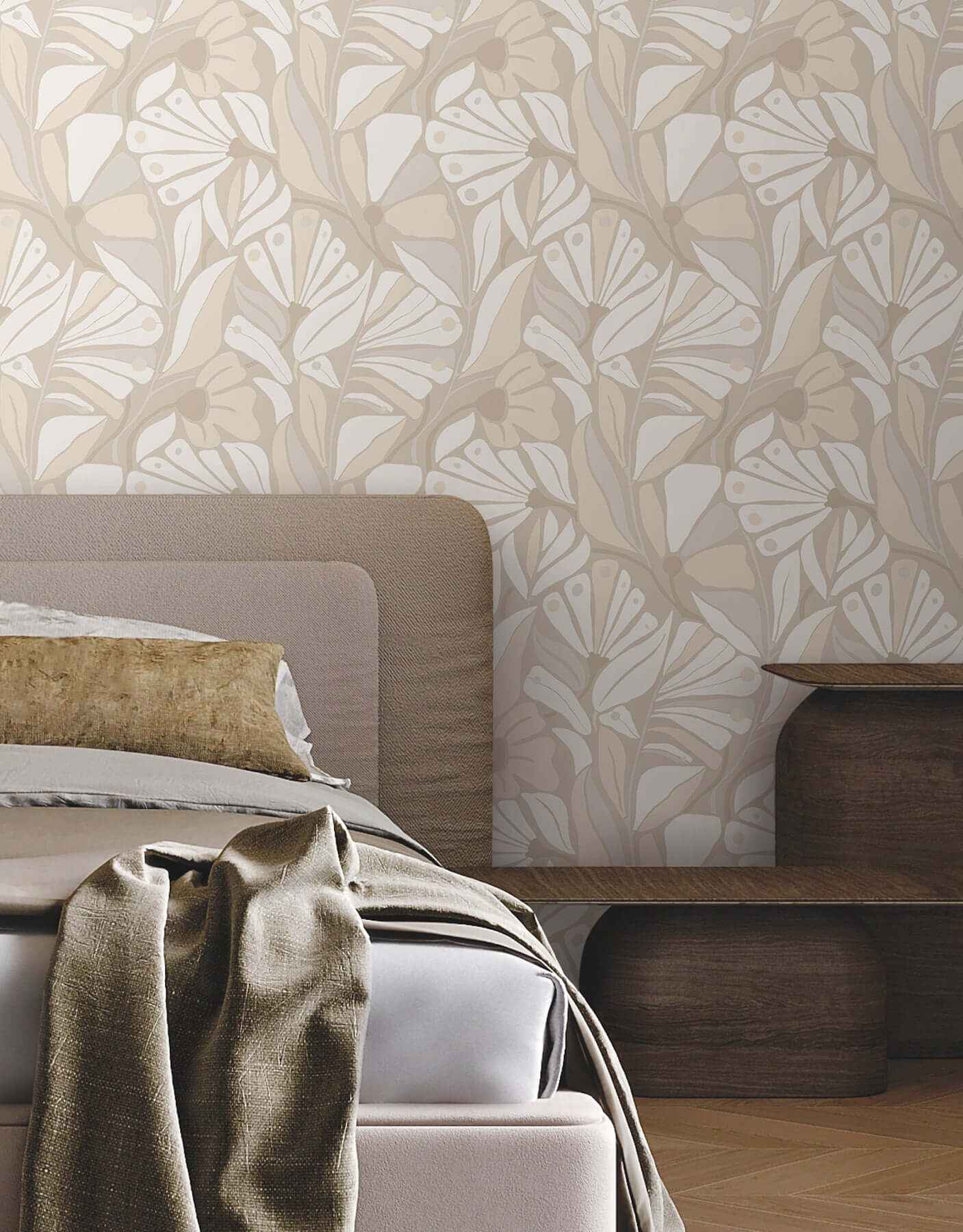 Cabana Club Fog Wallpaper - York Wallcoverings - MT5629