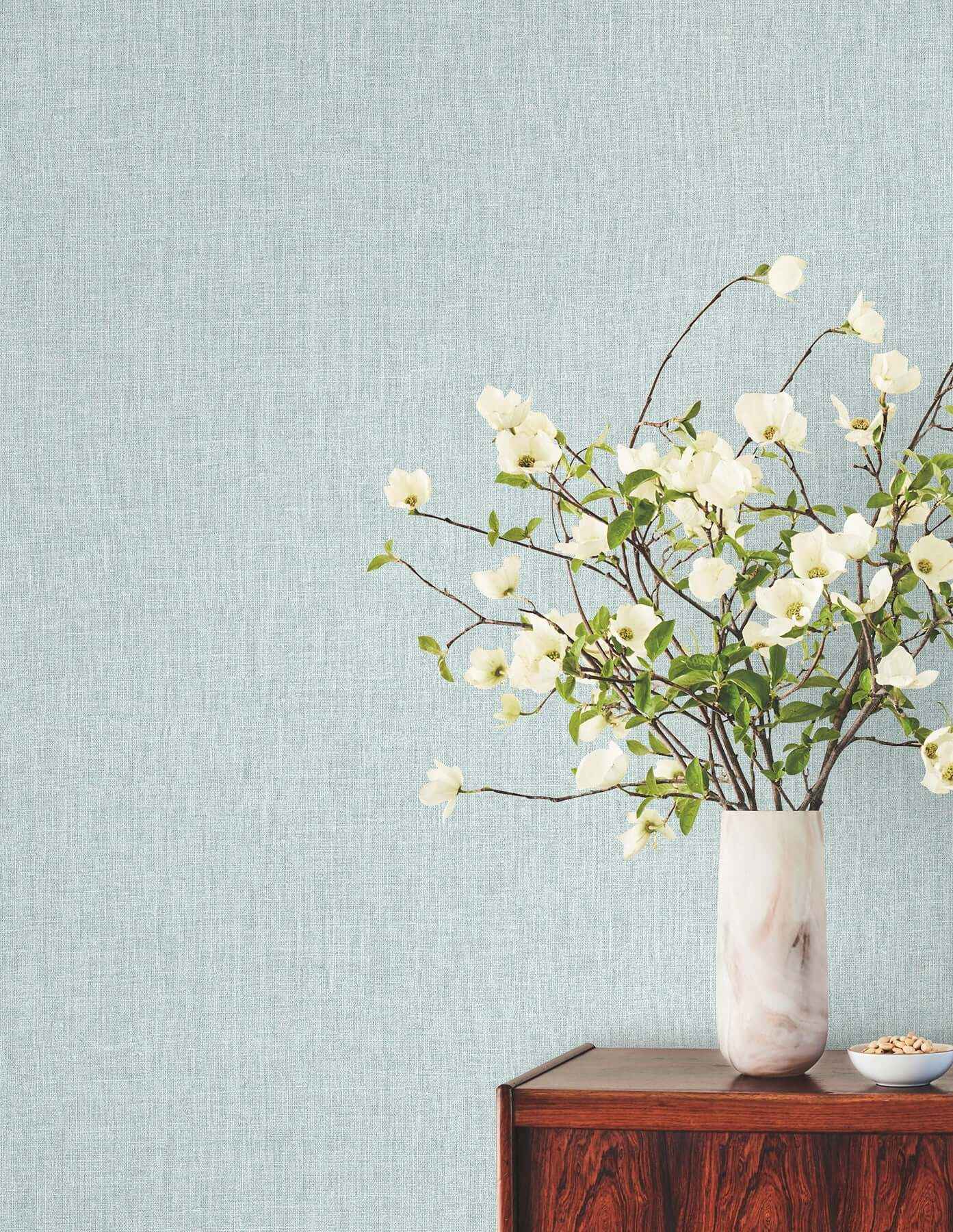Cromie Sky Blue Wallpaper - York Wallcoverings - SI6914