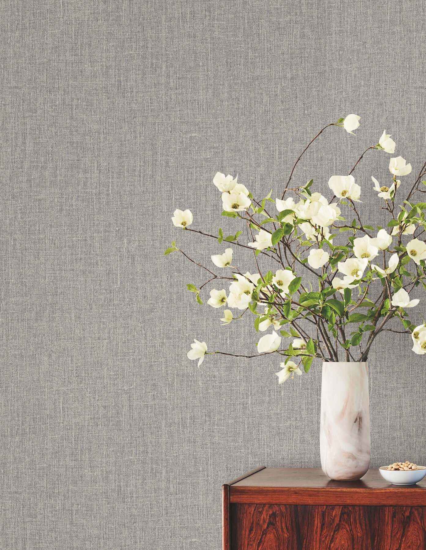 Cromie Smoke Wallpaper - York Wallcoverings - SI6904