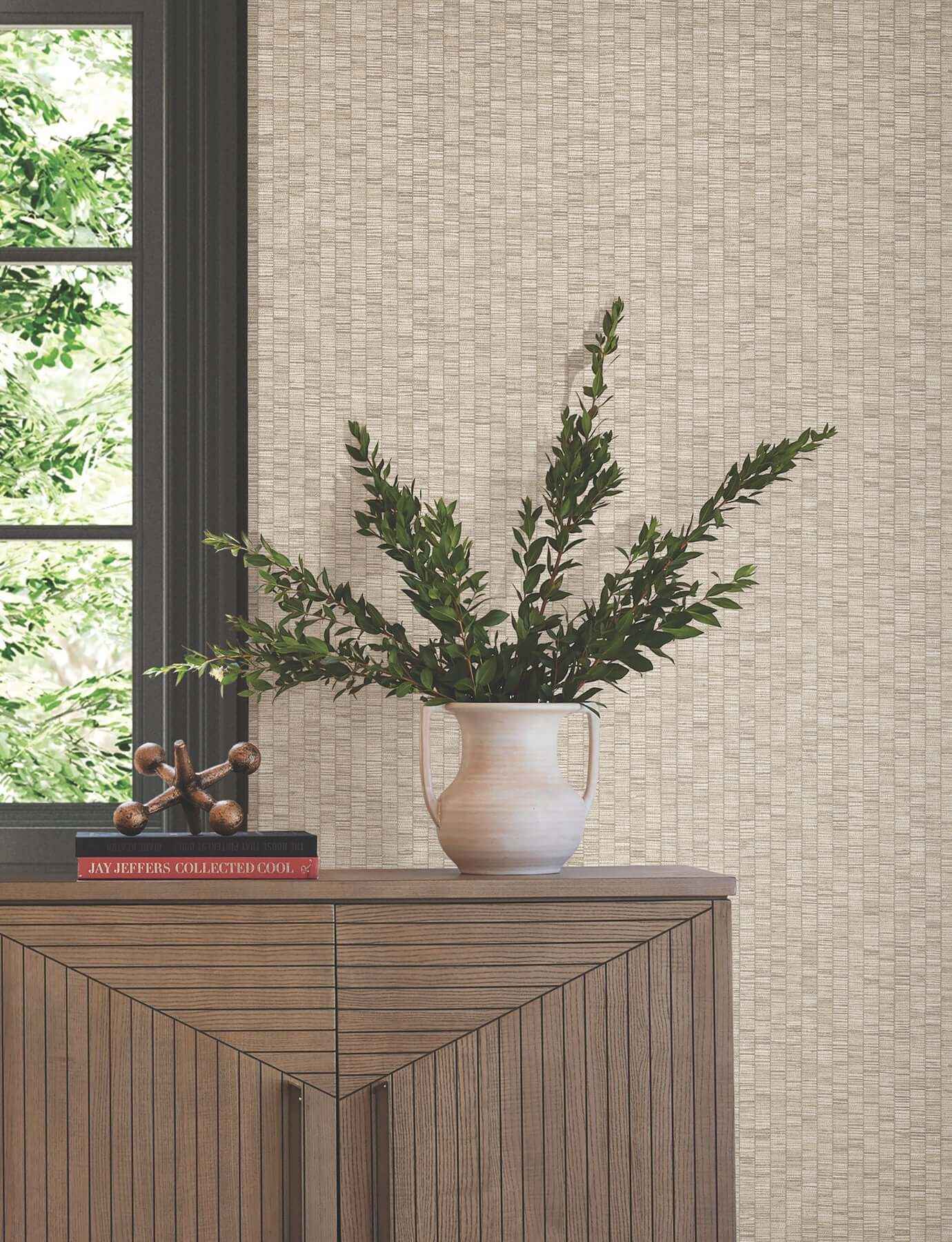 Lemuria Beige Wallpaper - York Wallcoverings - SI6571 - York Wallcoverings Wallpaper