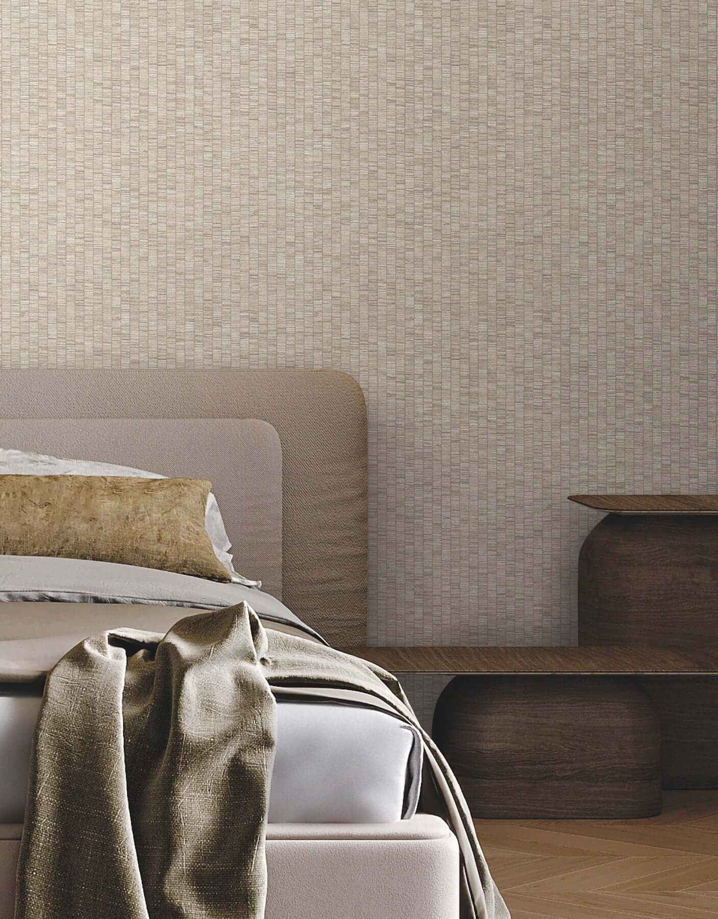 Lemuria Beige Wallpaper - York Wallcoverings - SI6571 - York Wallcoverings Wallpaper