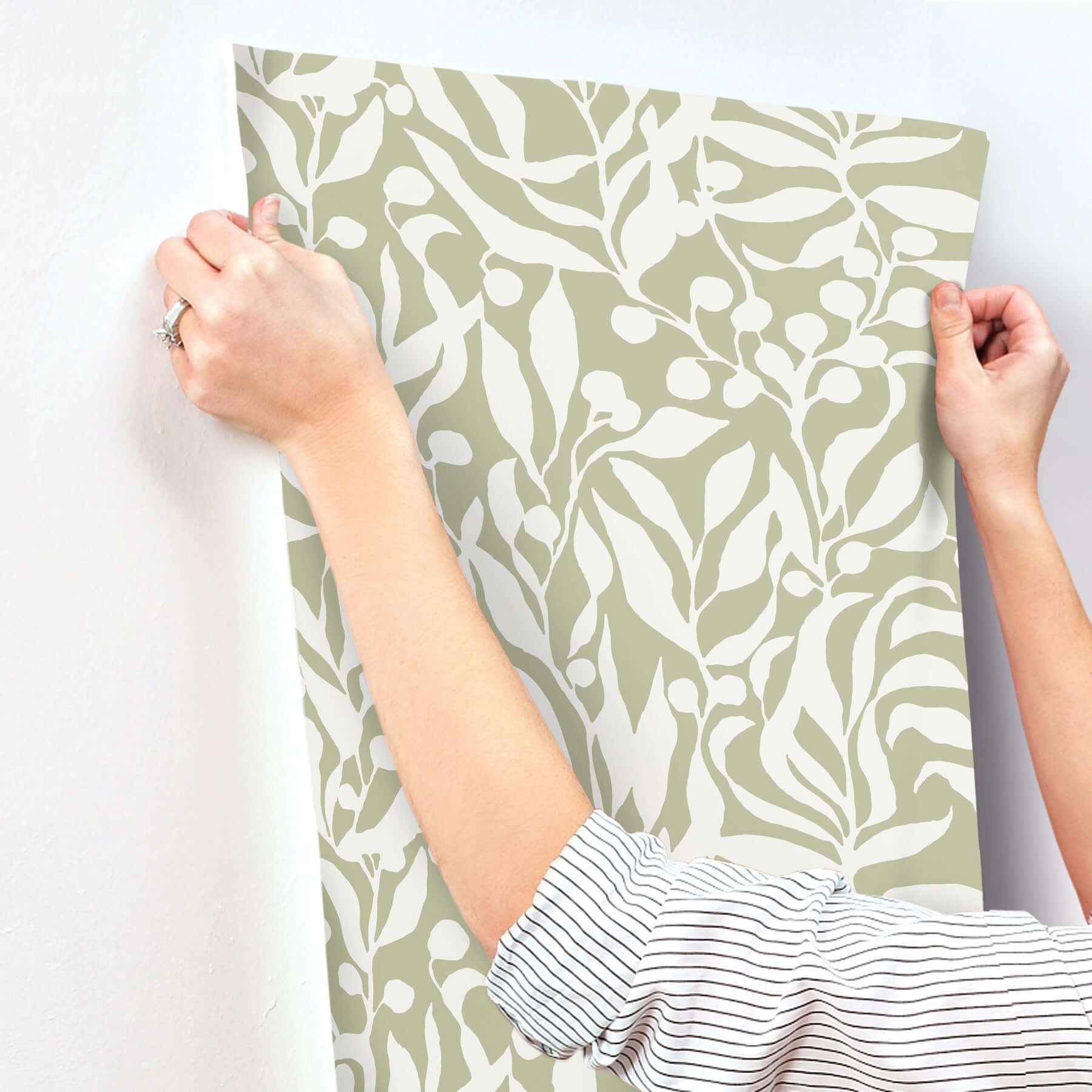 olive-mill-palm-wallpaper-york-wallcoverings-mt5614 - York Wallcoverings Wallpaper