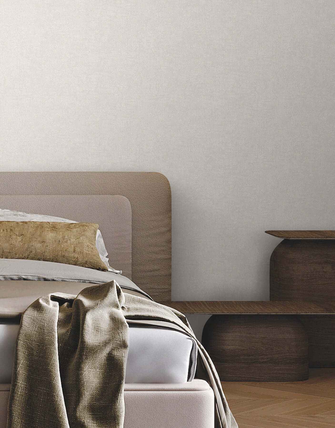 Trabadillo Plaster Fog Wallpaper - York Wallcoverings - MT5664