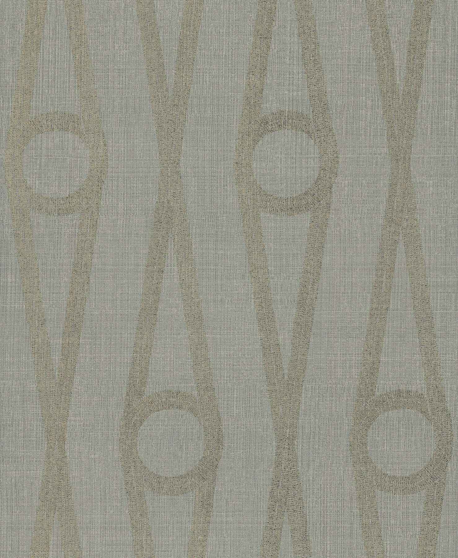 Henlein Grey Wallpaper - York Wallcoverings - AB3013