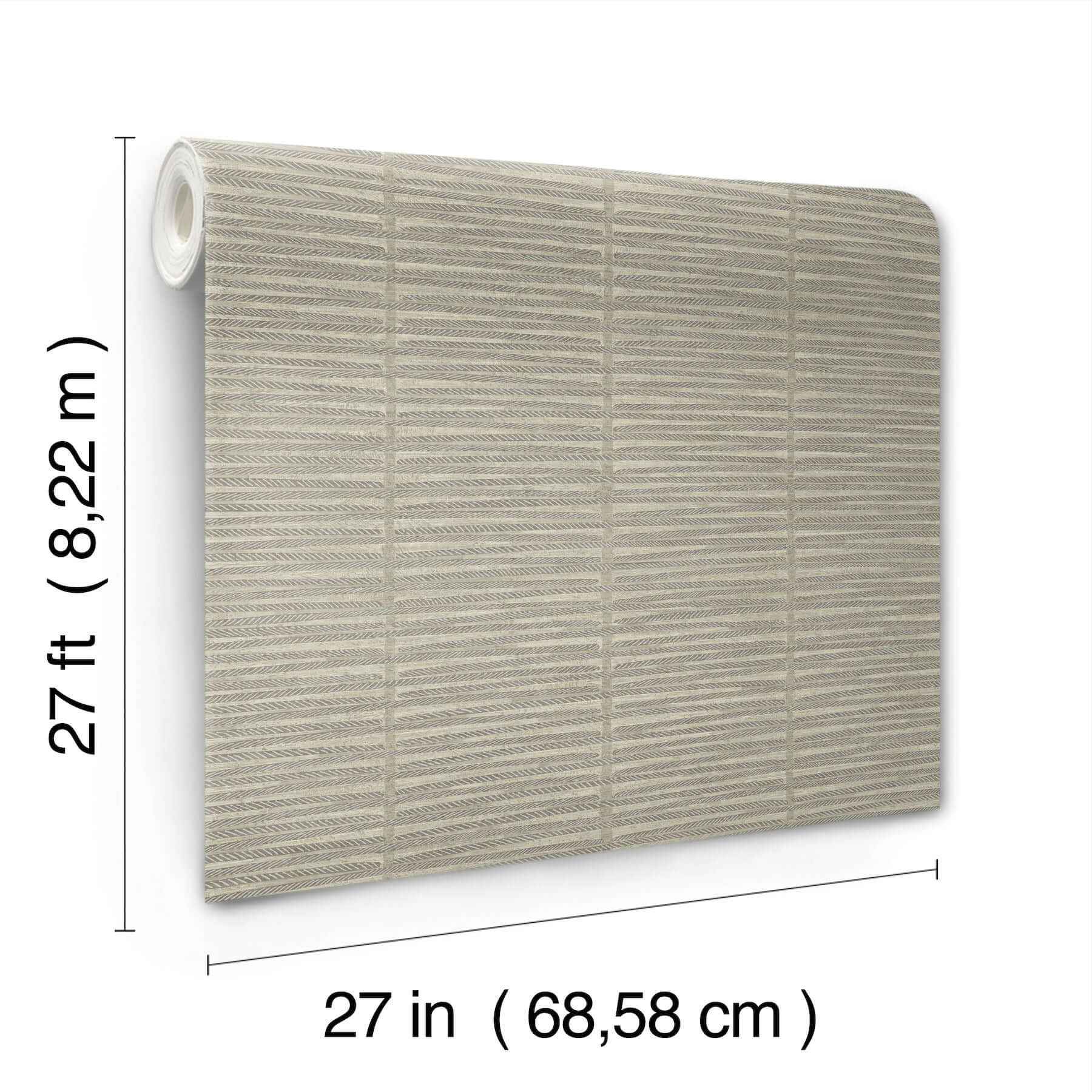 Iringa Putty Wallpaper - York Wallcoverings - AB3052 - York Wallcoverings Wallpaper