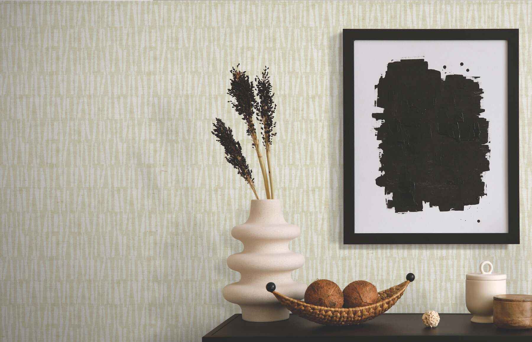 Thatched Taupe Wallpaper - York Wallcoverings - AB3041 - York Wallcoverings Wallpaper