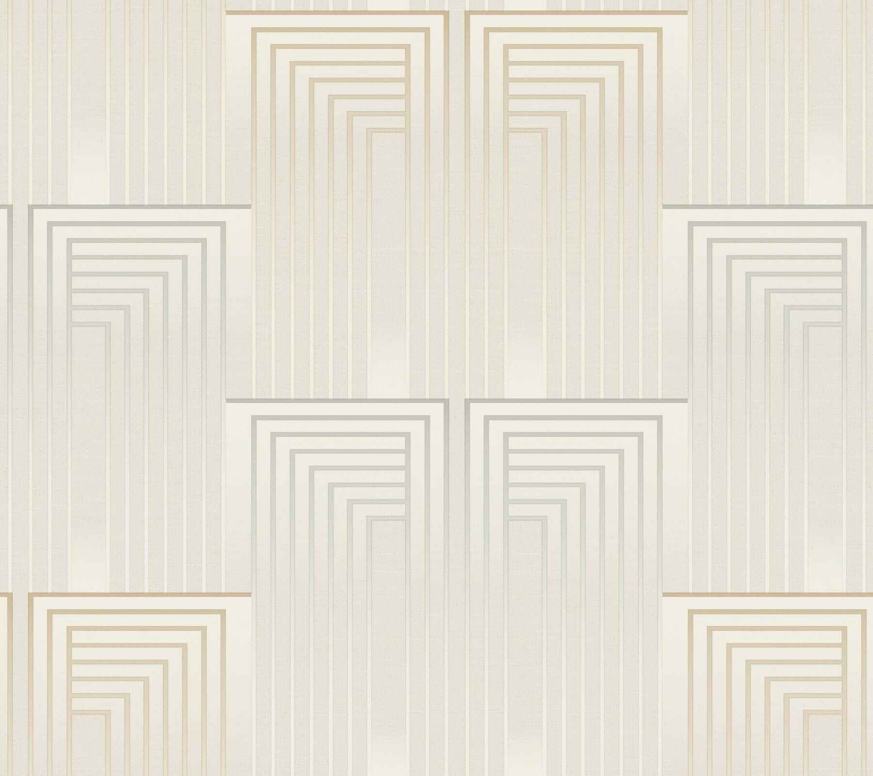 Vanishing Silver & Gold Peel & Stick Wallpaper - York Wallcoverings - PSW1608RL