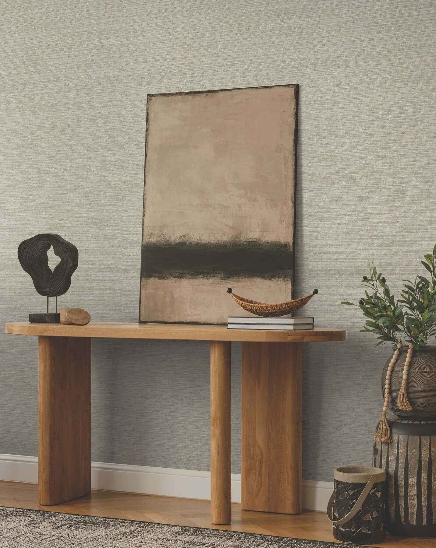 Amyra Silk Almond Wallpaper - York Wallcoverings - ZA8093N - York Wallcoverings Wallpaper