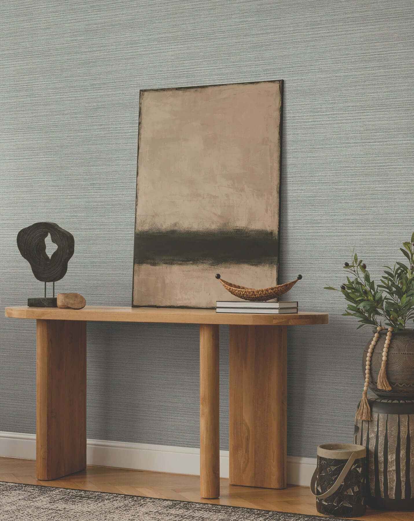 Amyra Silk Grey Wallpaper - York Wallcoverings - ZA8094N - York Wallcoverings Wallpaper