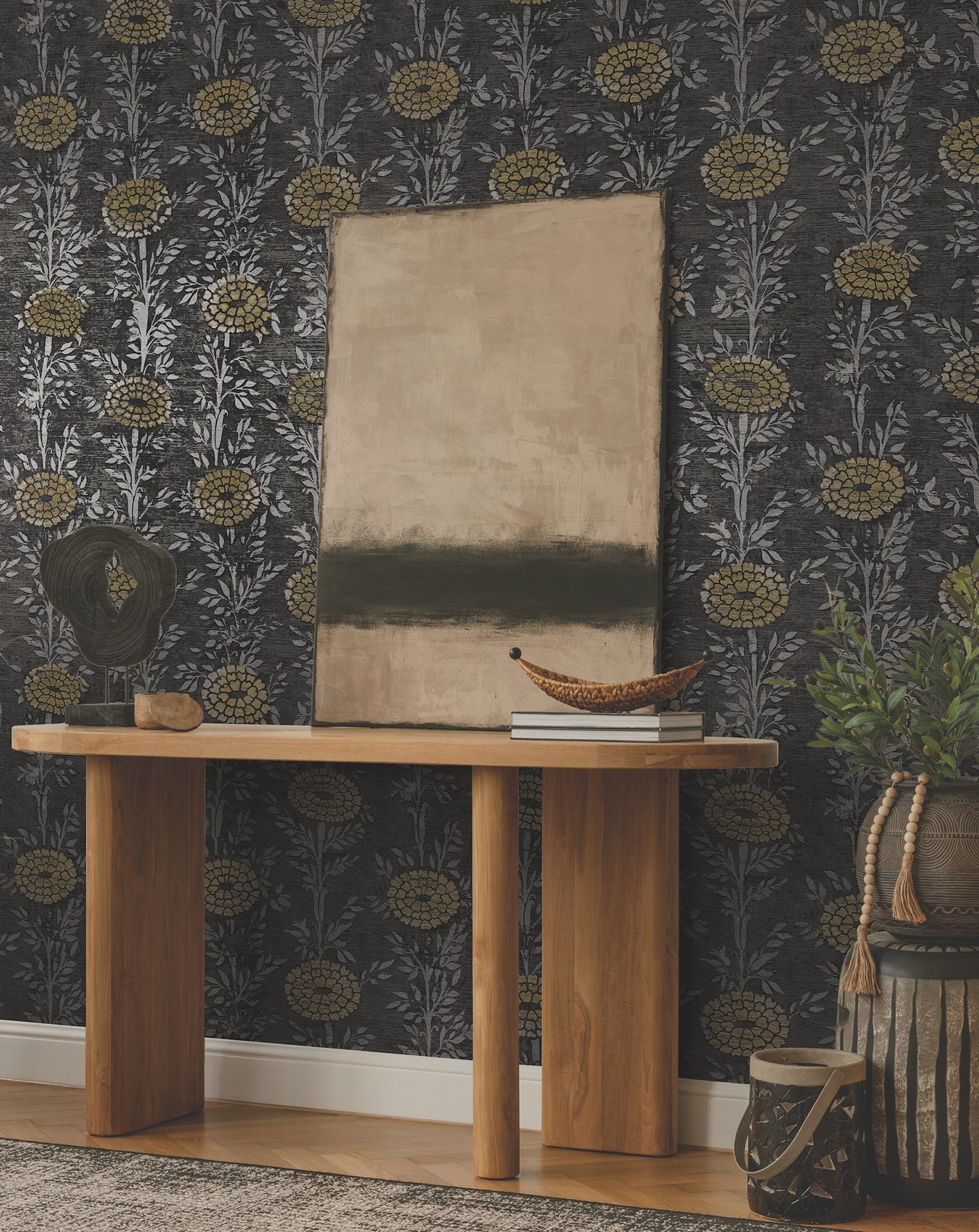 french-marigold-wallpaper-black-gold-york-wallcoverings-za8017