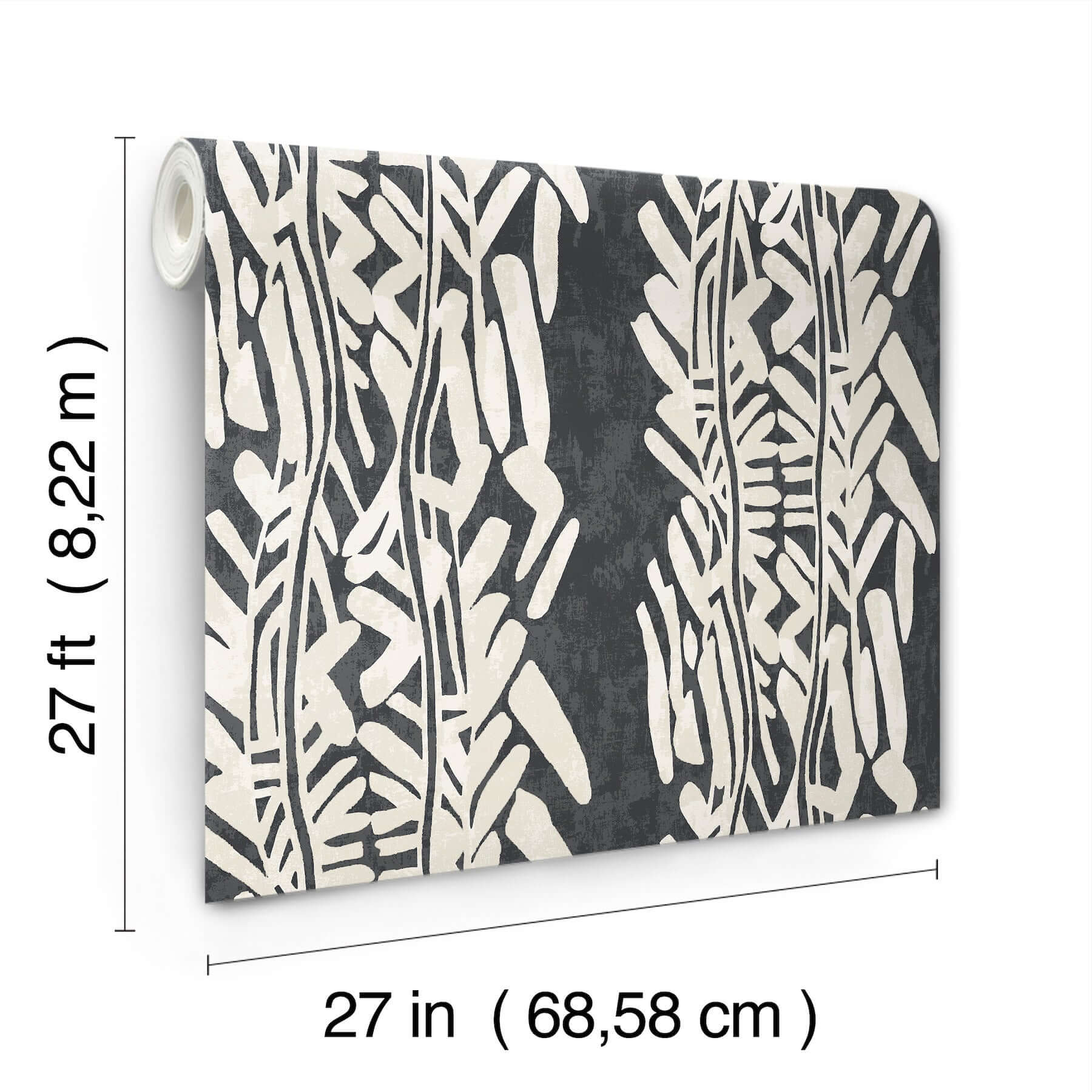 timira-wallpaper-charcoal-york-wallcoverings-za8062 - York Wallcoverings Wallpaper