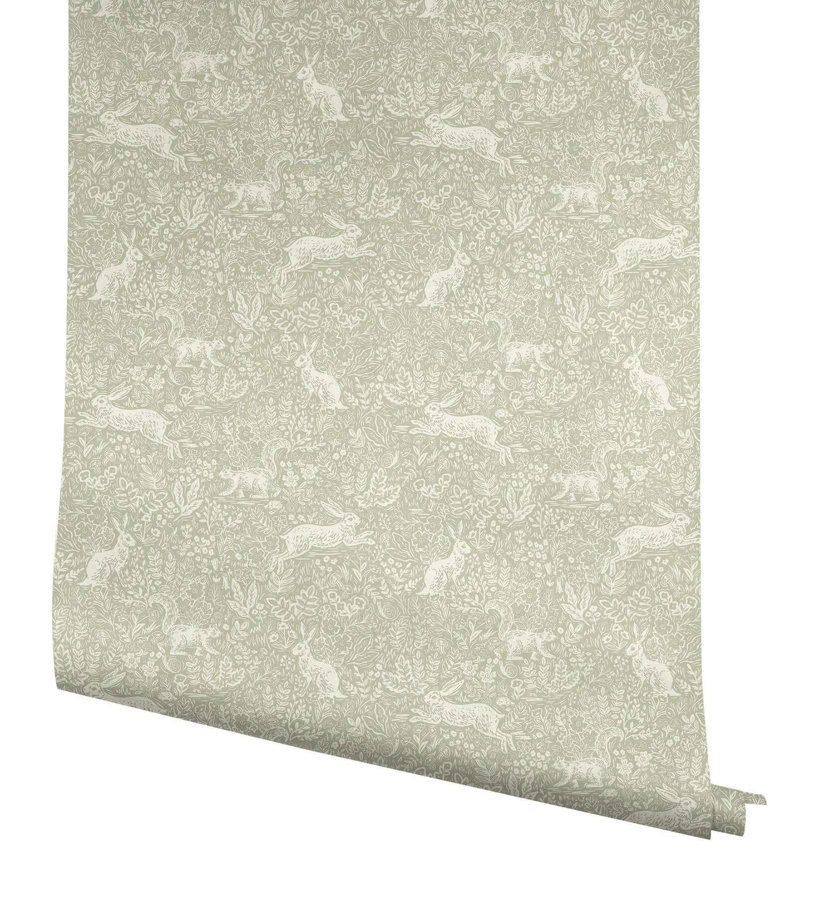 Fable Mint Peel & Stick Wallpaper - York Wallcoverings - PSW1628RL