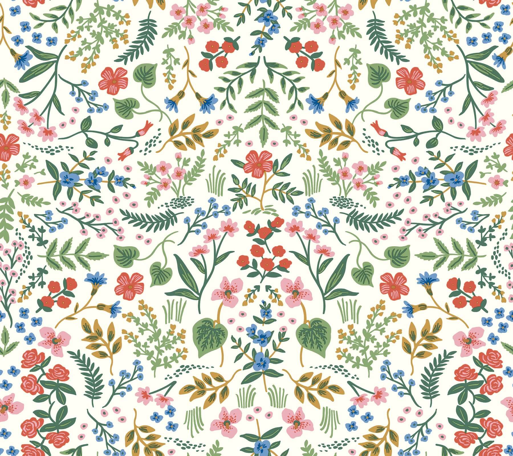 wildwood-rose-peel-stick-wallpaper-york-wallcoverings-psw1624rl - York Wallcoverings Wallpaper