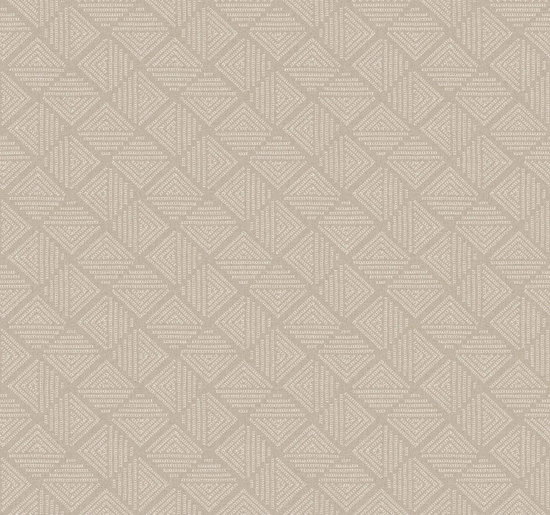 Center Square Yarn Wallpaper - York Wallcoverings - MJ4860 - York Wallcoverings Wallpaper
