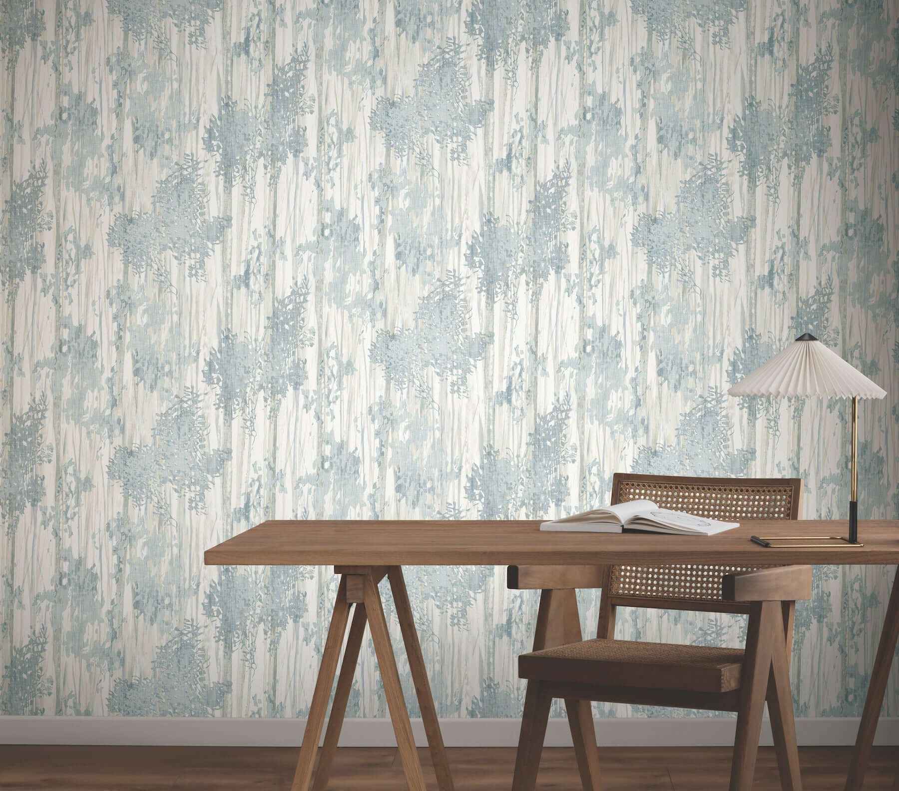 Aspen Grove Blue Wallpaper - York Wallcoverings - GN2602 - York Wallcoverings Wallpaper