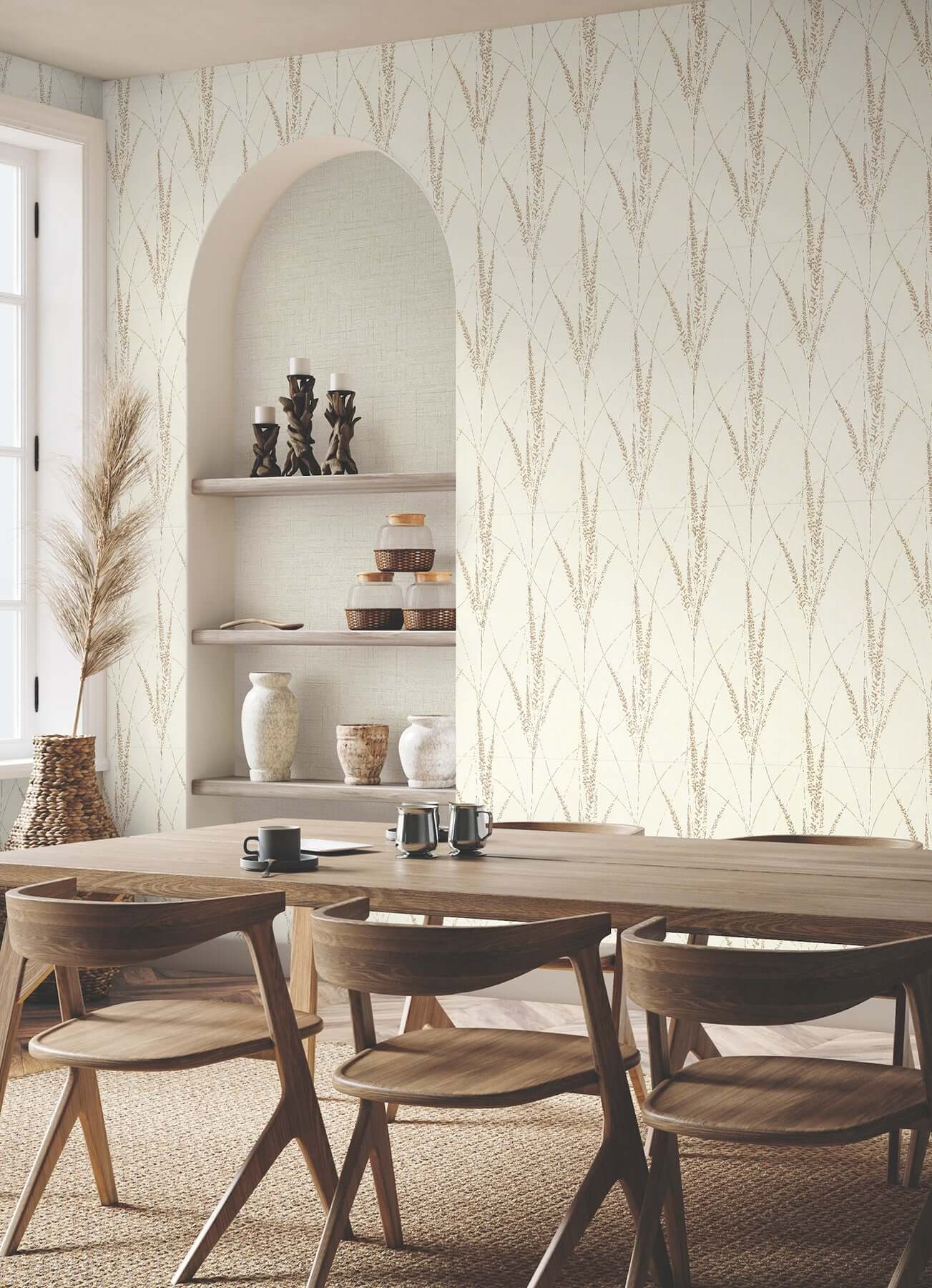 graceful-willow-cotton-wallpaper-york-wallcoverings-gn2645 - York Wallcoverings Wallpaper