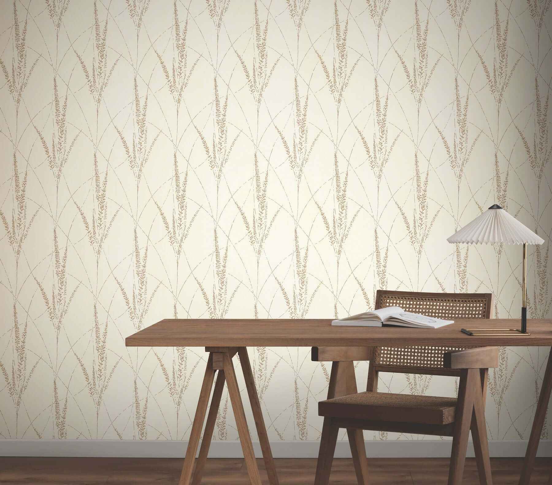 Graceful Willow Cotton Wallpaper - York Wallcoverings - GN2645 - York Wallcoverings Wallpaper