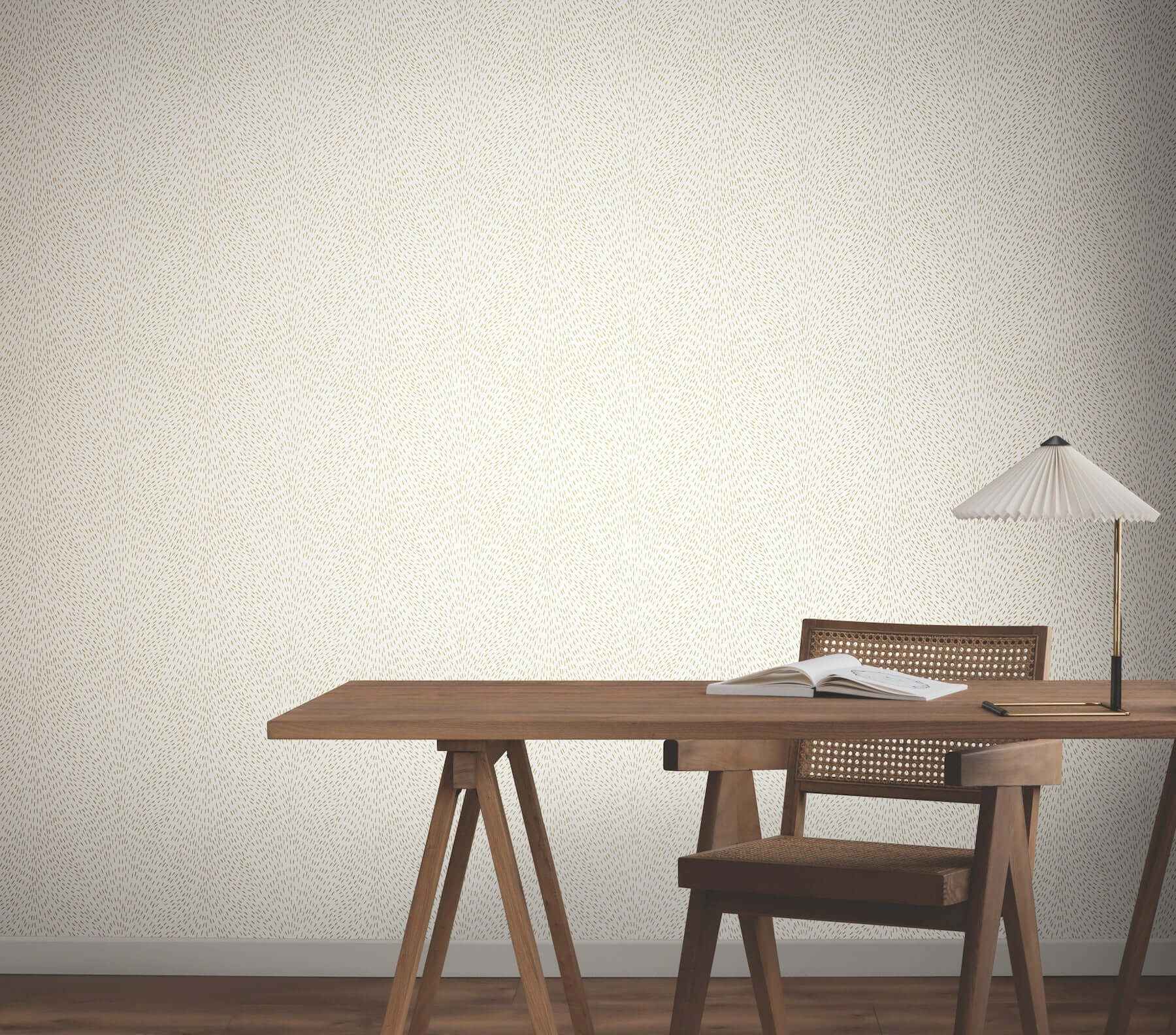 Dew Drop White Wallpaper - York Wallcoverings - GN2593
