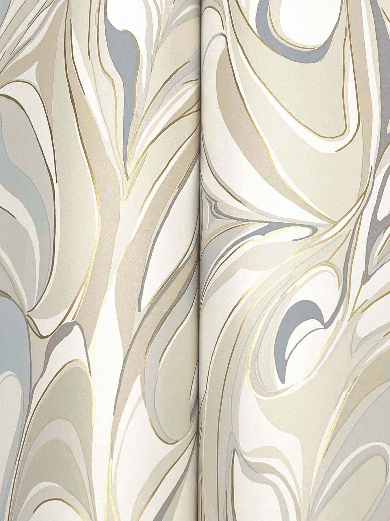Achate Beige & Grey Wallpaper - York Wallcoverings - GN2563 - York Wallcoverings Wallpaper