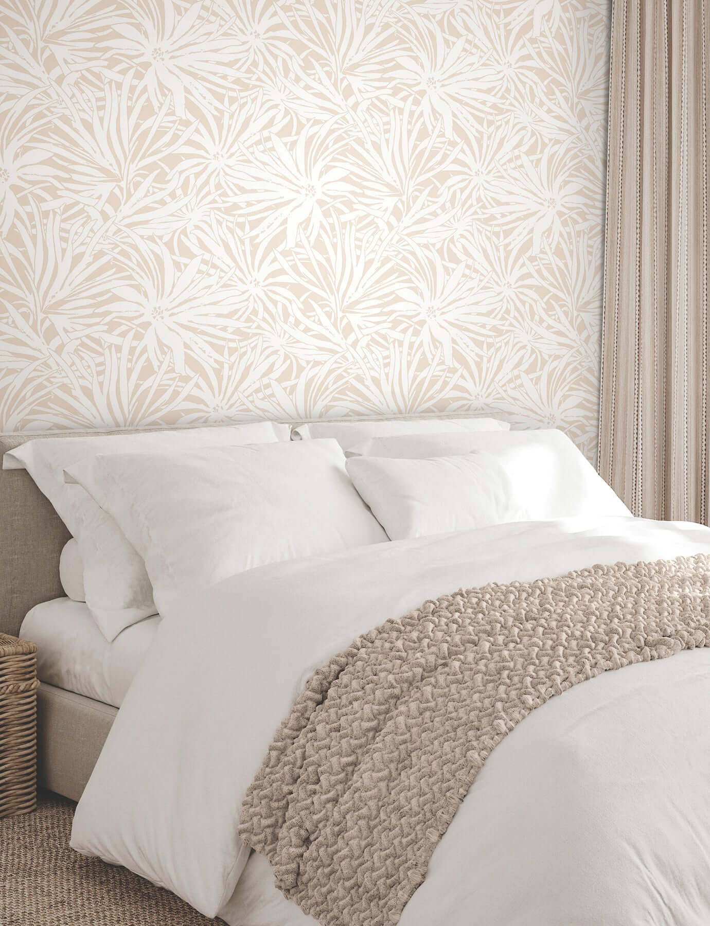 floral-canopy-blush-wallpaper-york-wallcoverings-gn2574 - York Wallcoverings Wallpaper