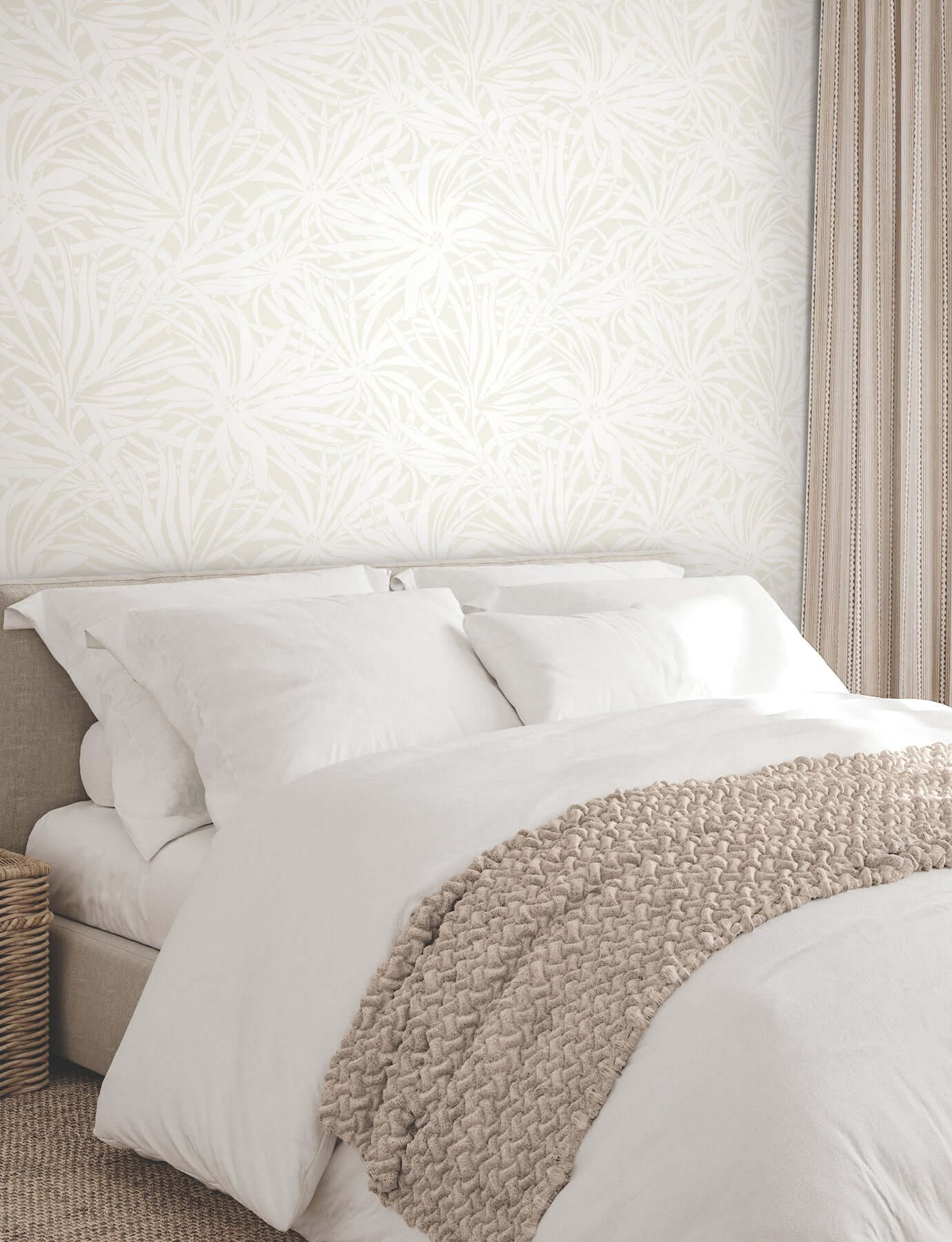 floral-canopy-cream-wallpaper-york-wallcoverings-gn2573 - York Wallcoverings Wallpaper