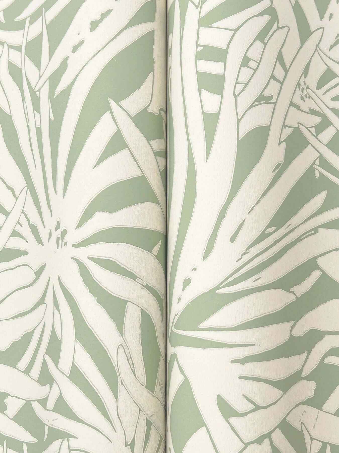 Floral Canopy Olive Wallpaper - York Wallcoverings - GN2575 - York Wallcoverings Wallpaper
