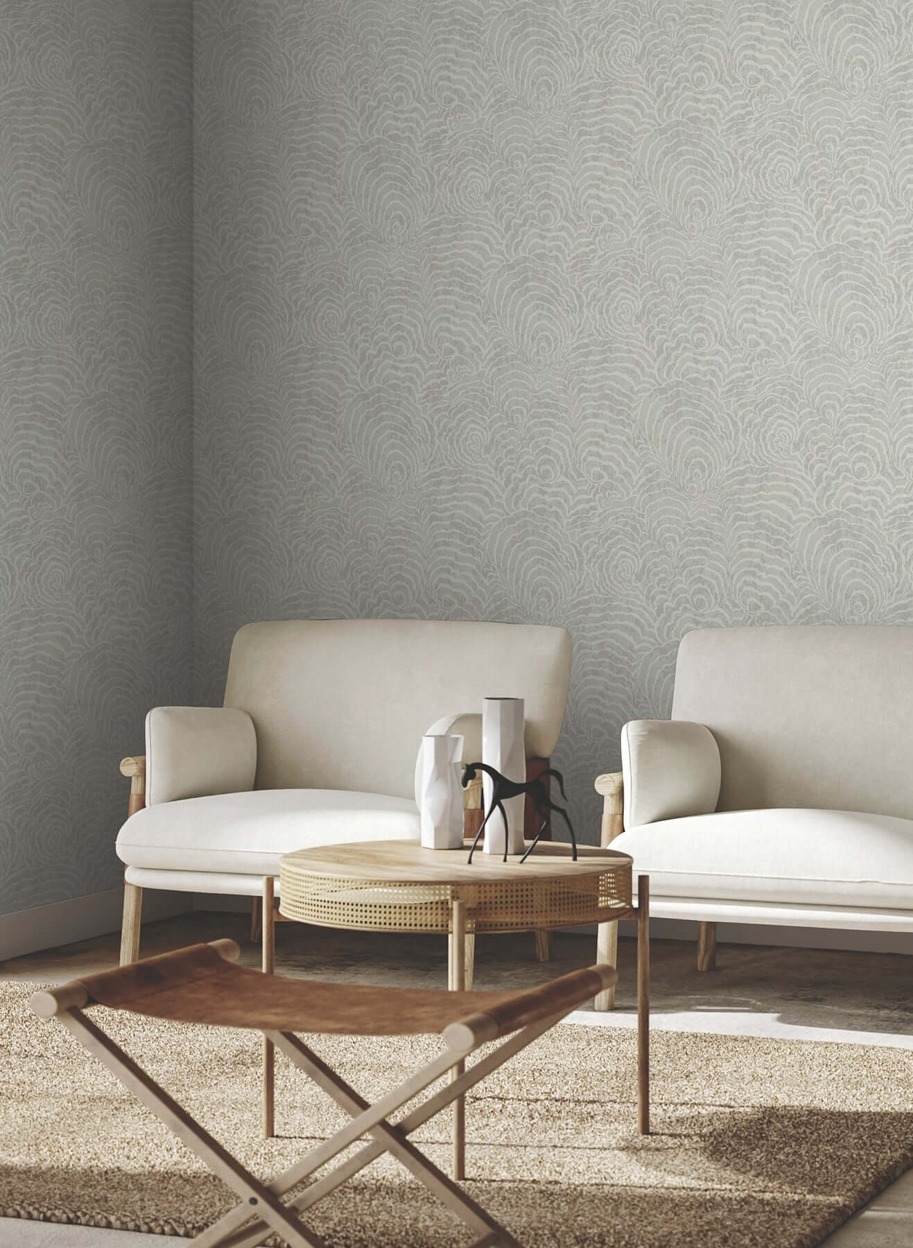 ocean-jasper-grey-wallpaper-york-wallcoverings-gn2633 - York Wallcoverings Wallpaper