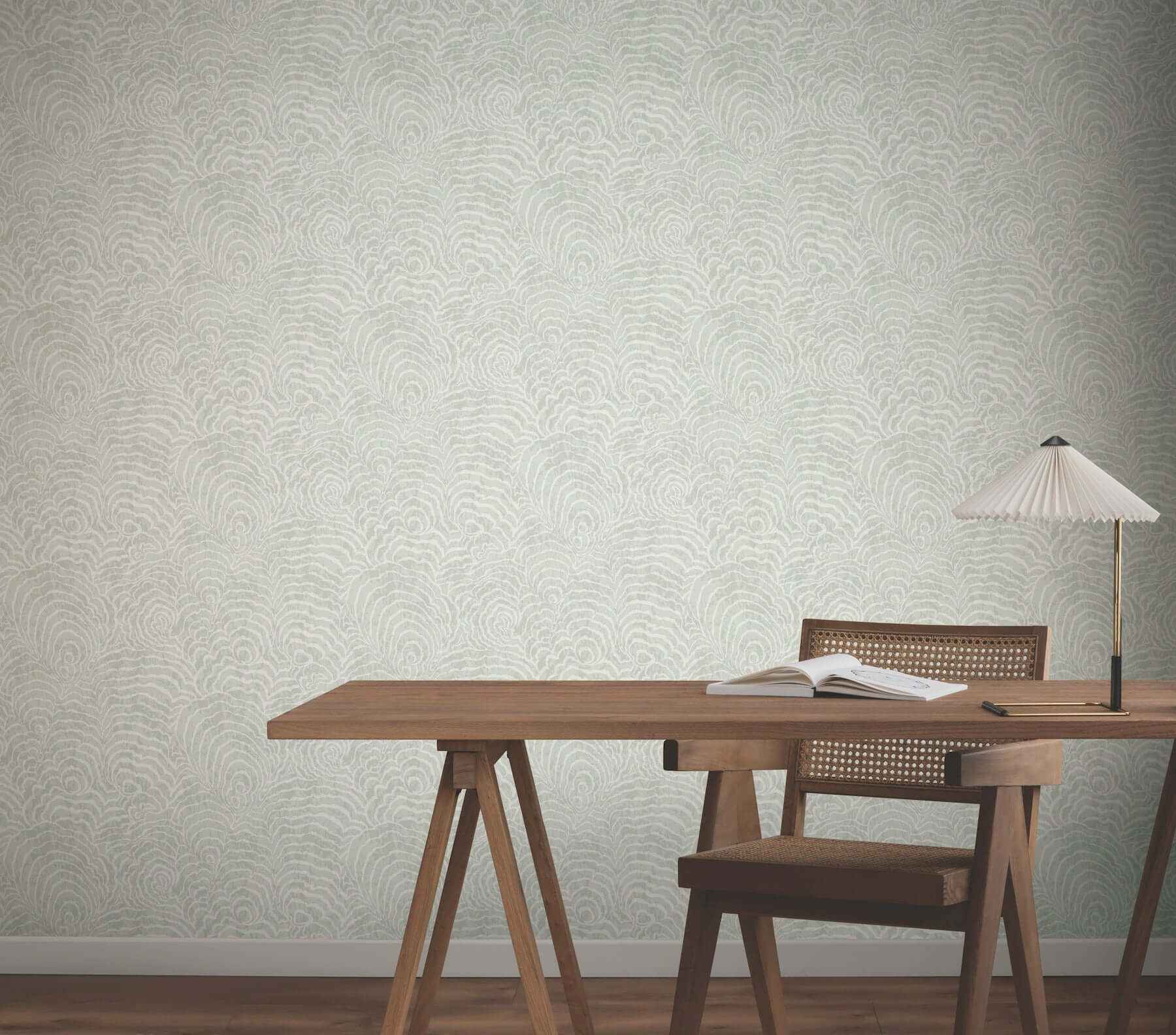 Ocean Jasper Grey Wallpaper - York Wallcoverings - GN2633 - York Wallcoverings Wallpaper