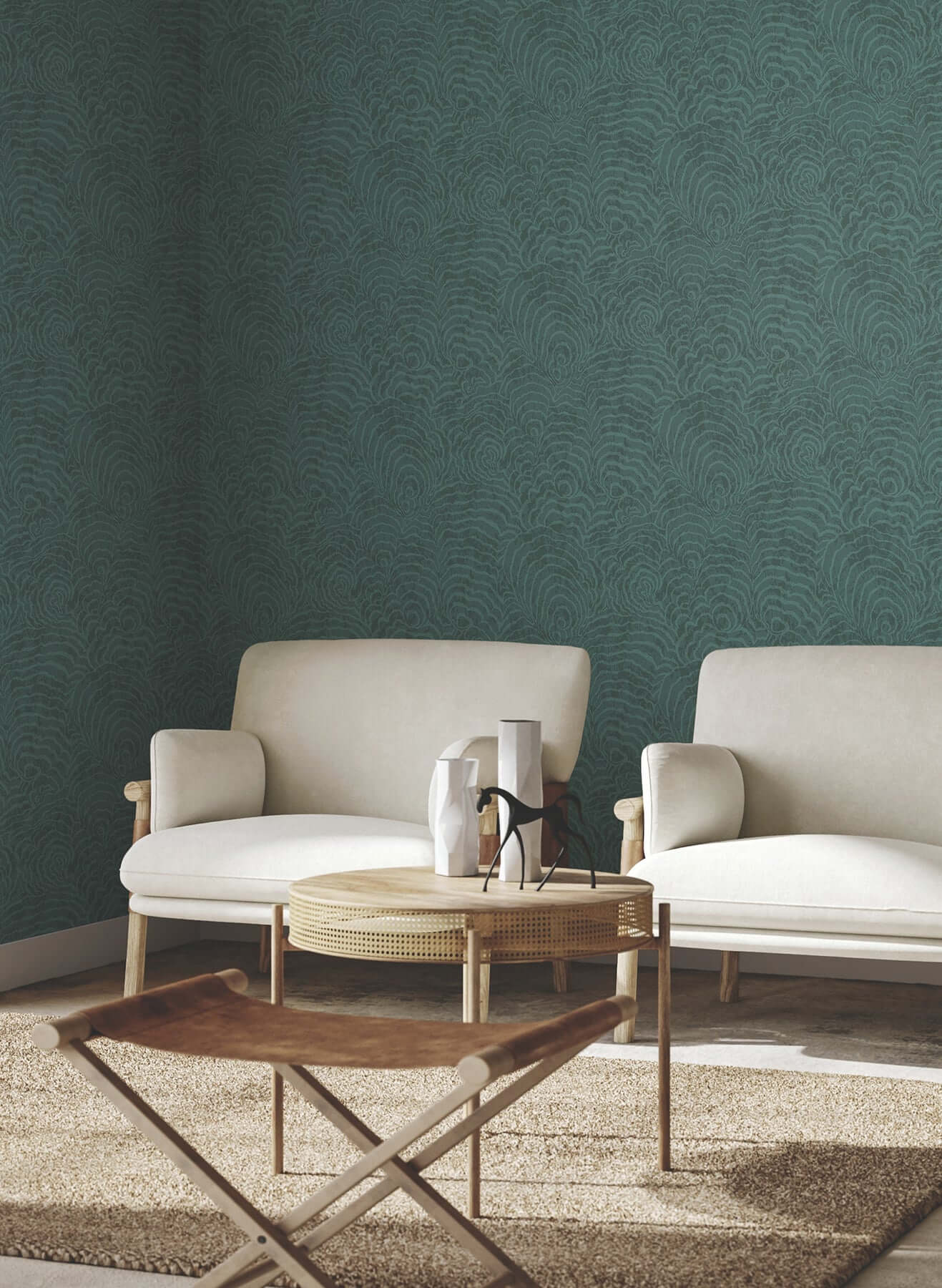 ocean-jasper-teal-wallpaper-york-wallcoverings-gn2631 - York Wallcoverings Wallpaper
