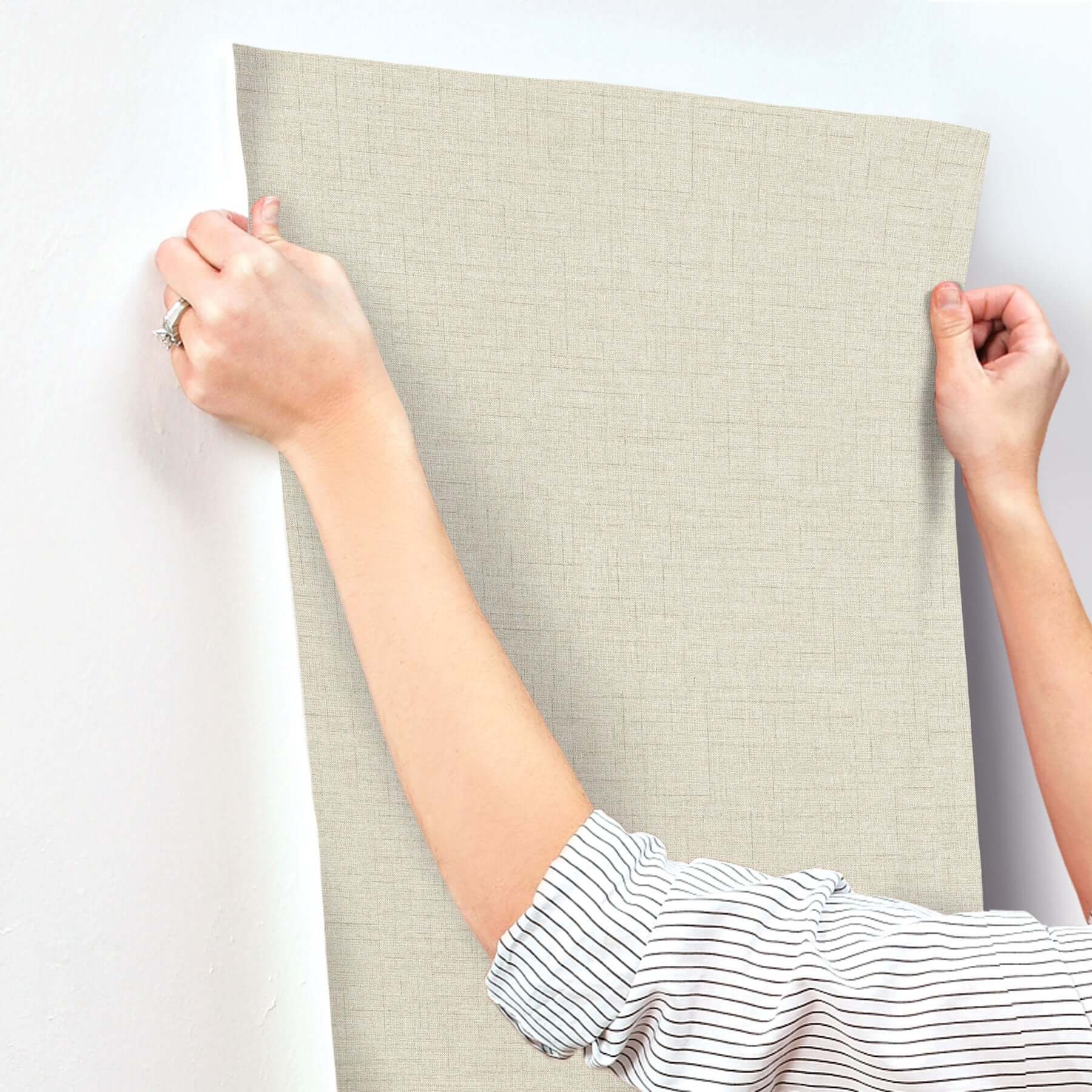 hillswick-tweed-beige-wallpaper-york-wallcoverings-gn2675 - York Wallcoverings Wallpaper
