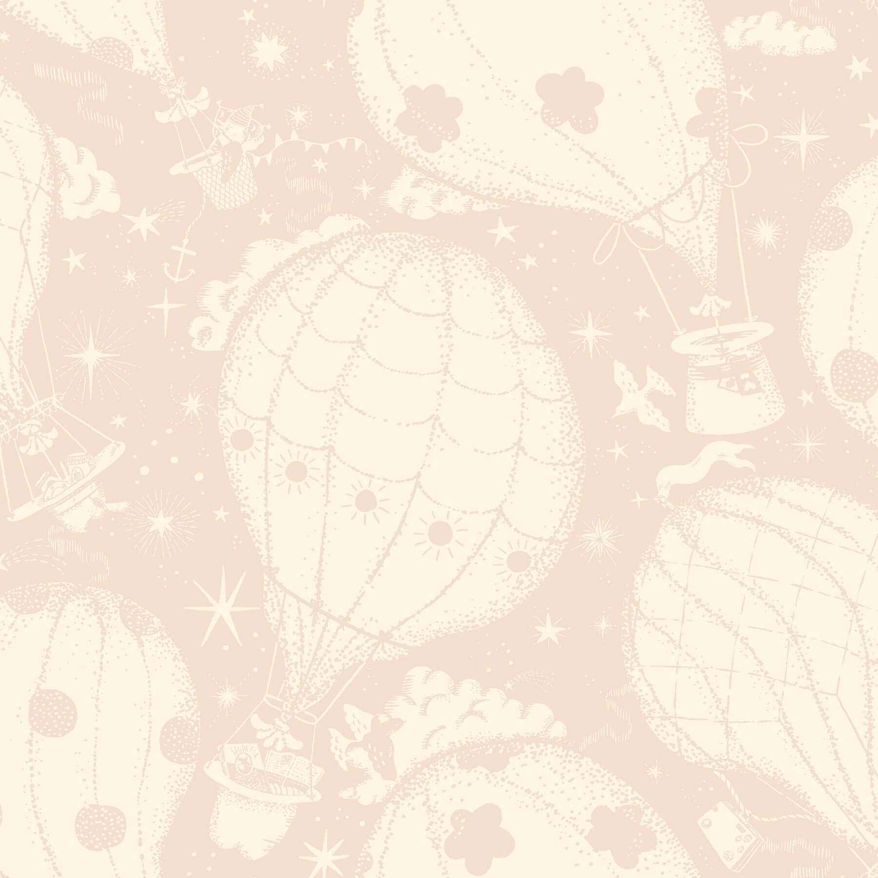Ballongerna Pink Wallpaper - York Wallcoverings - MB29003