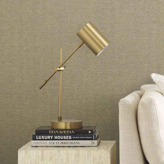 Imagine Warm Grey York High Performance Textile Wallcovering - York Wallcoverings - 208-05 - York Wallcoverings Wallpaper