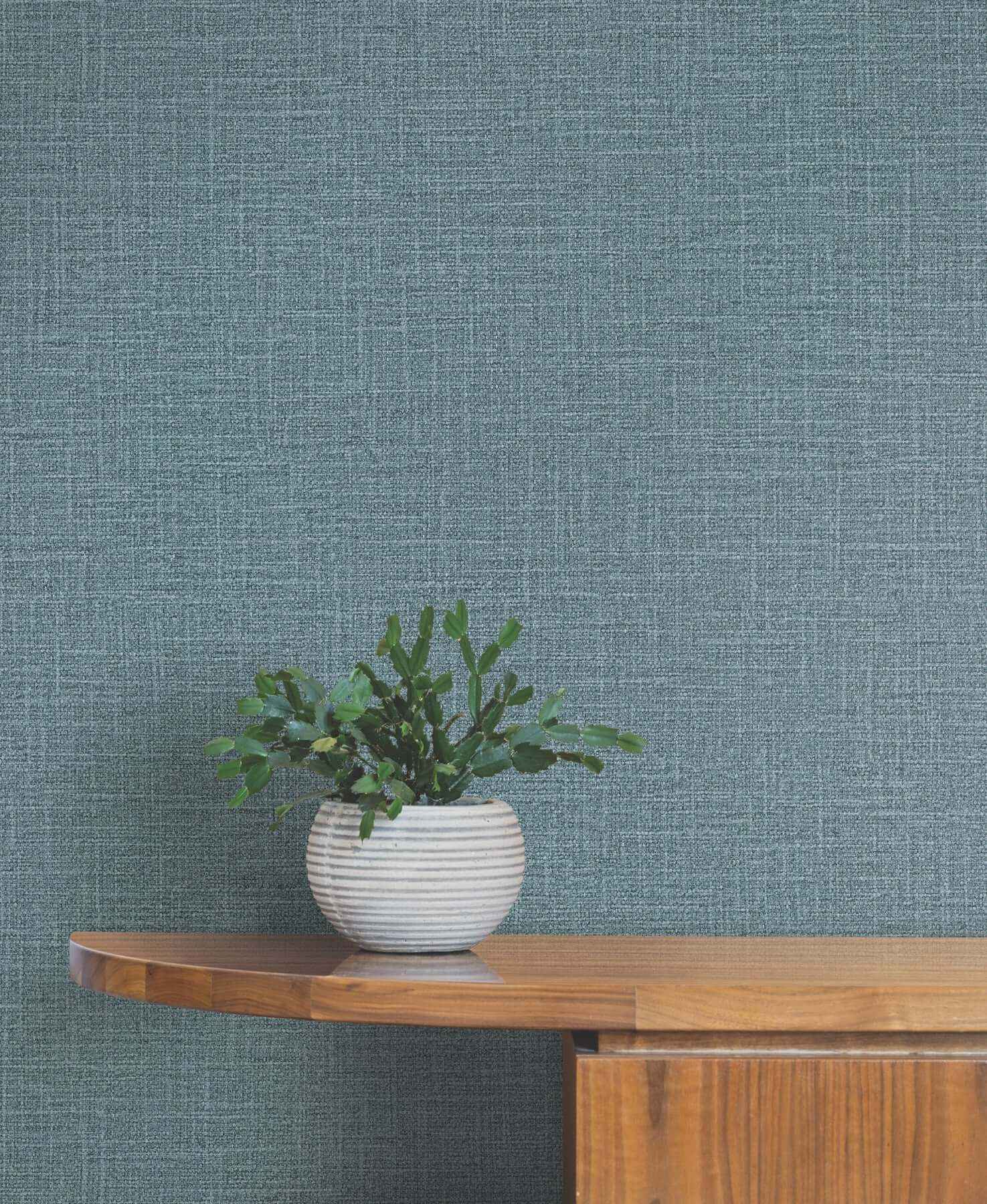 Loom Denim Wallpaper - York Wallcoverings - SI26147