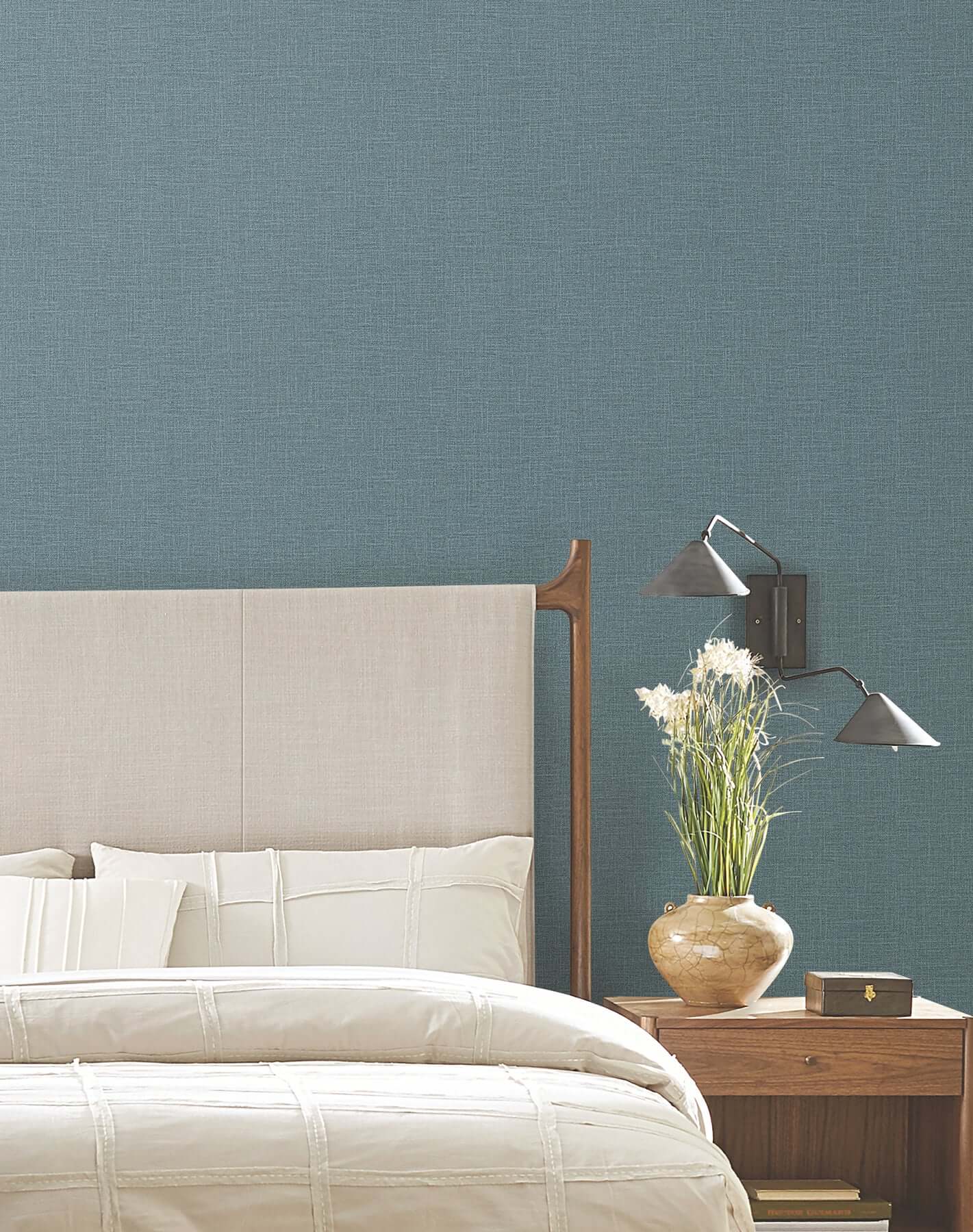 loom-denim-wallpaper-york-wallcoverings-si26147 - York Wallcoverings Wallpaper