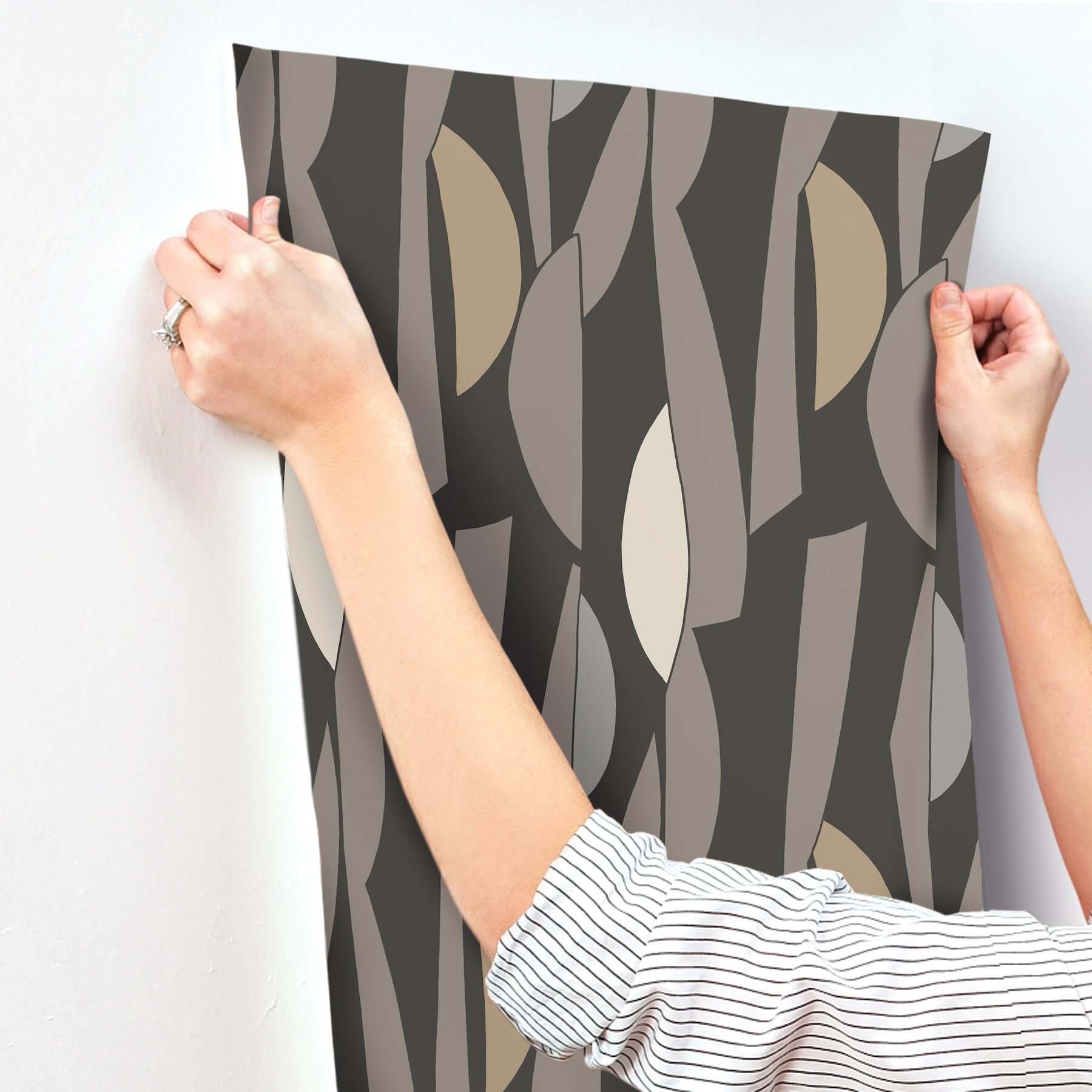 balance-carbon-graphite-wallpaper-york-wallcoverings-zm2826 - York Wallcoverings Wallpaper