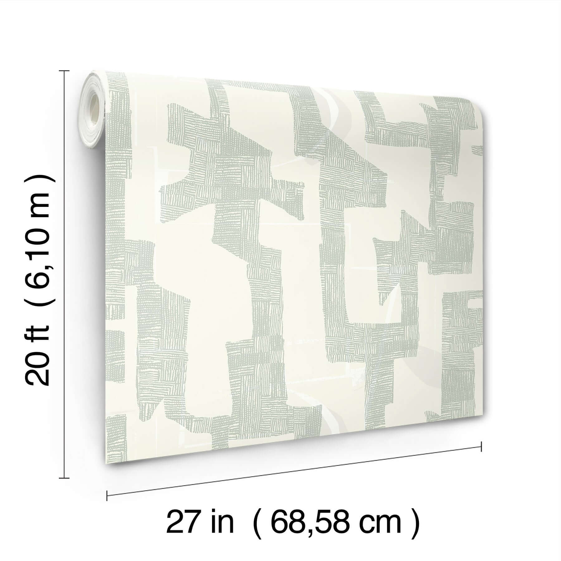 tribe-jade-premium-peel-stick-wallpaper-york-wallcoverings-psw1668rl - York Wallcoverings Wallpaper