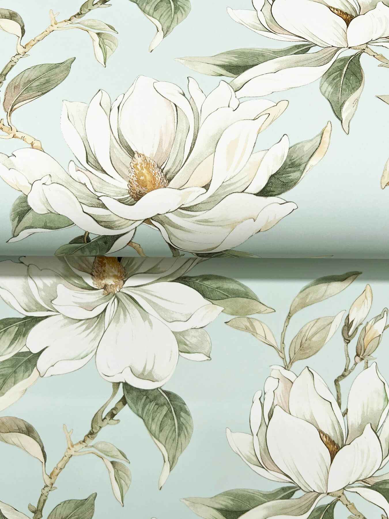 Garden Jewels Spa Wallpaper - York Wallcoverings - DF3315