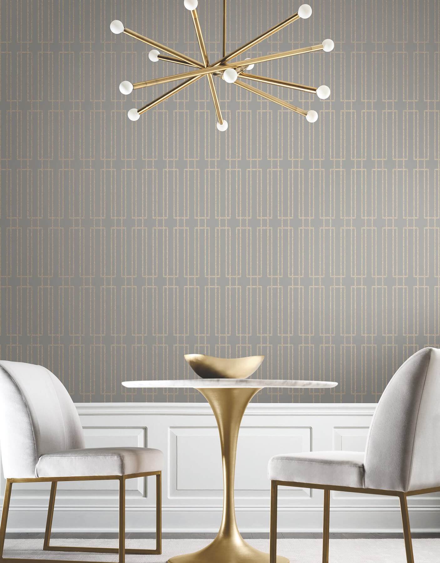 terrace-taupe-wallpaper-york-wallcoverings-df3327 - York Wallcoverings Wallpaper